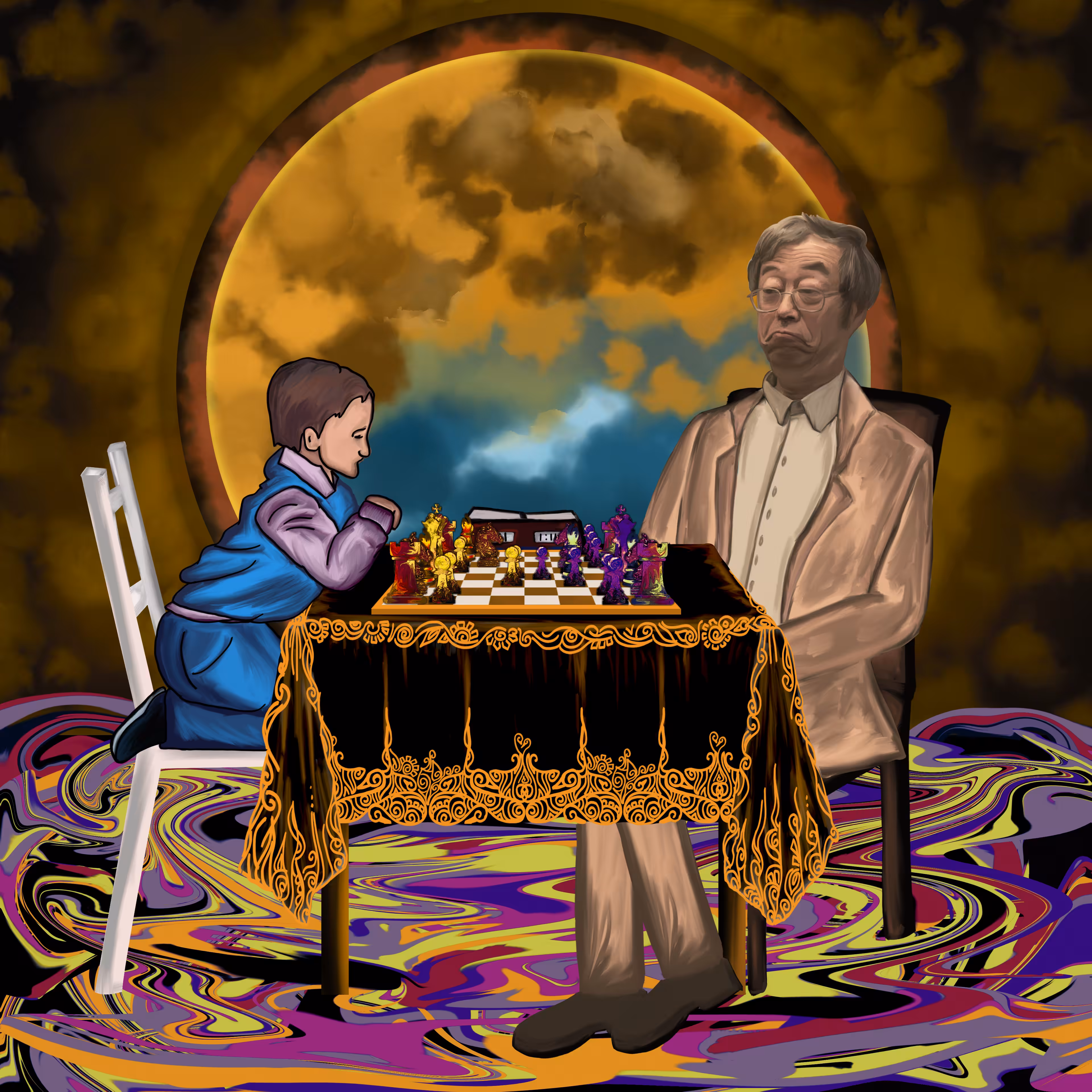 Chess Players: Chess Match #180