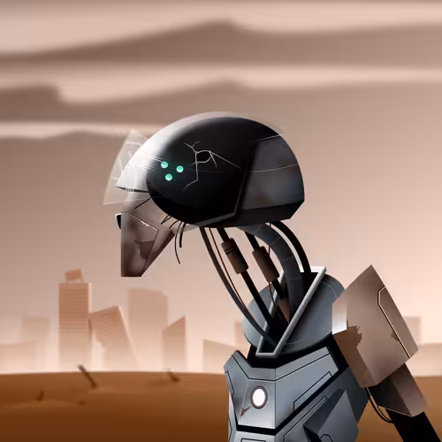 Savage Droids: COMMUNITY Dark Droid B-0773