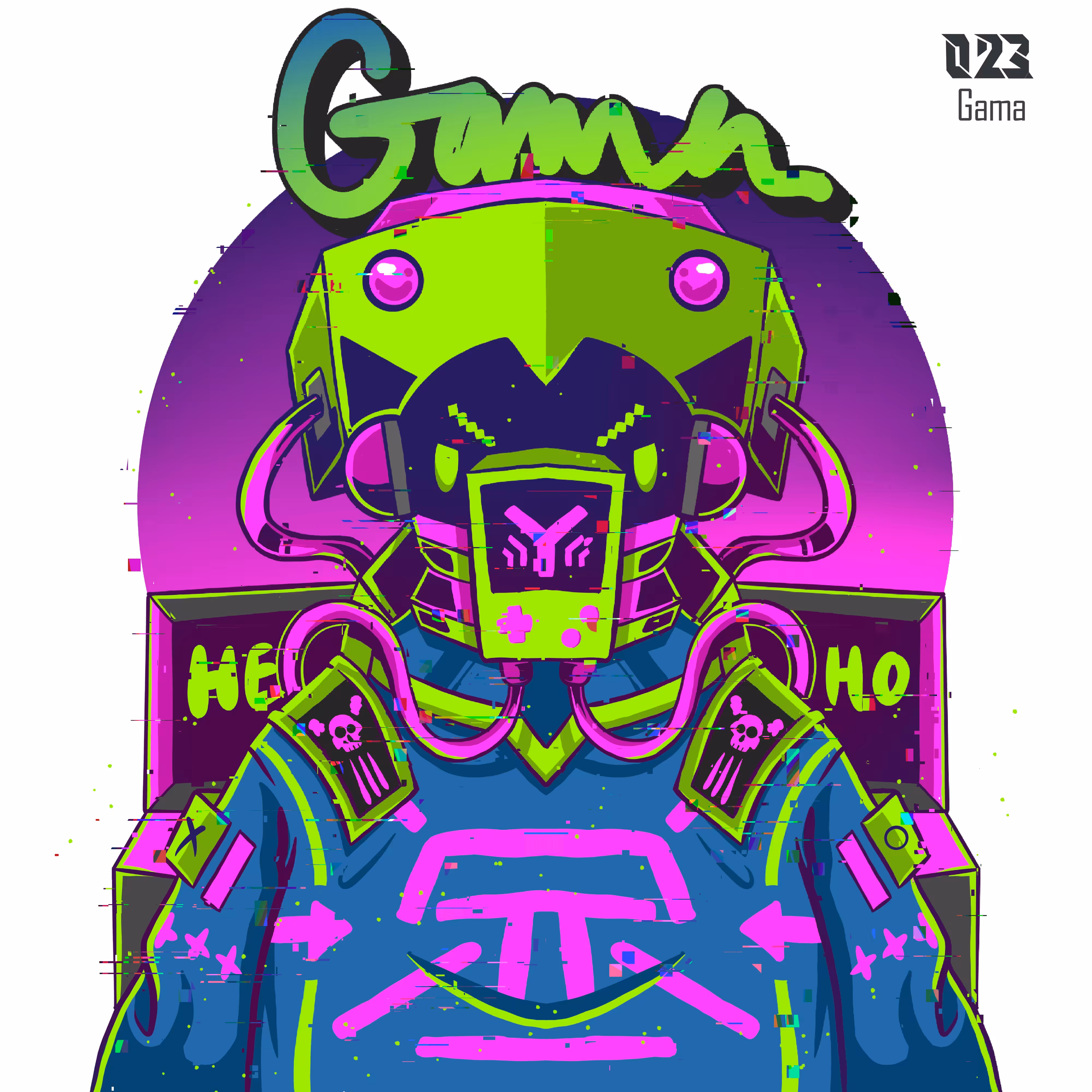 Cyberpunk Style 023 Gama