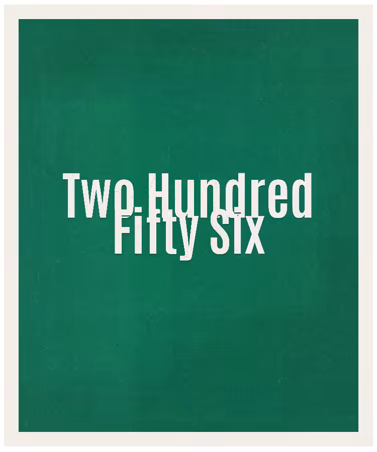Count #256
