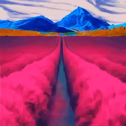 Generated Glitch Landscape #291