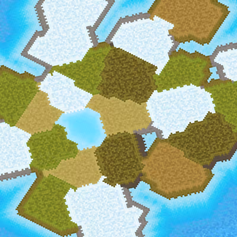 Littlecube Maps: Arctic Oasis Islands