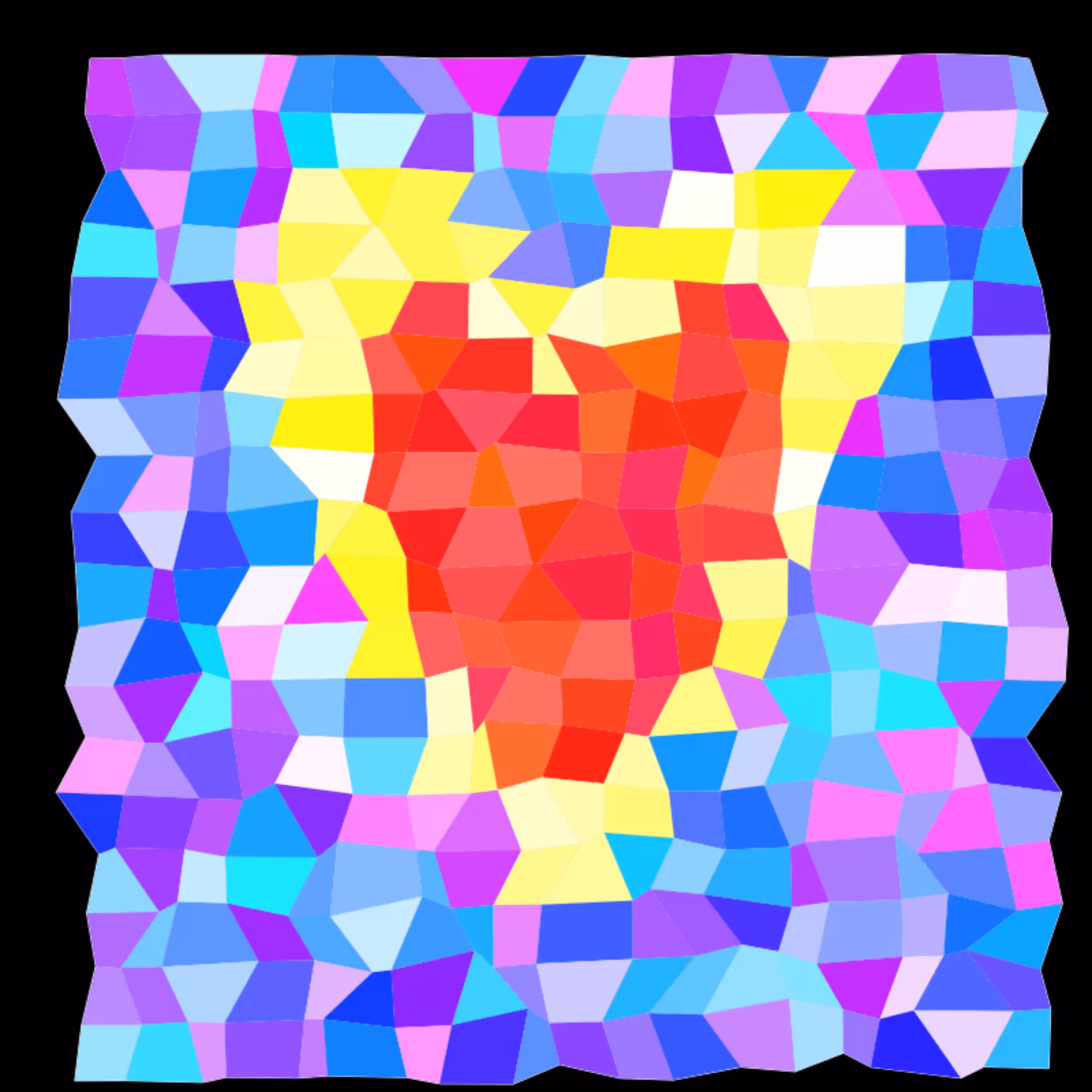 Heart mosaic #5