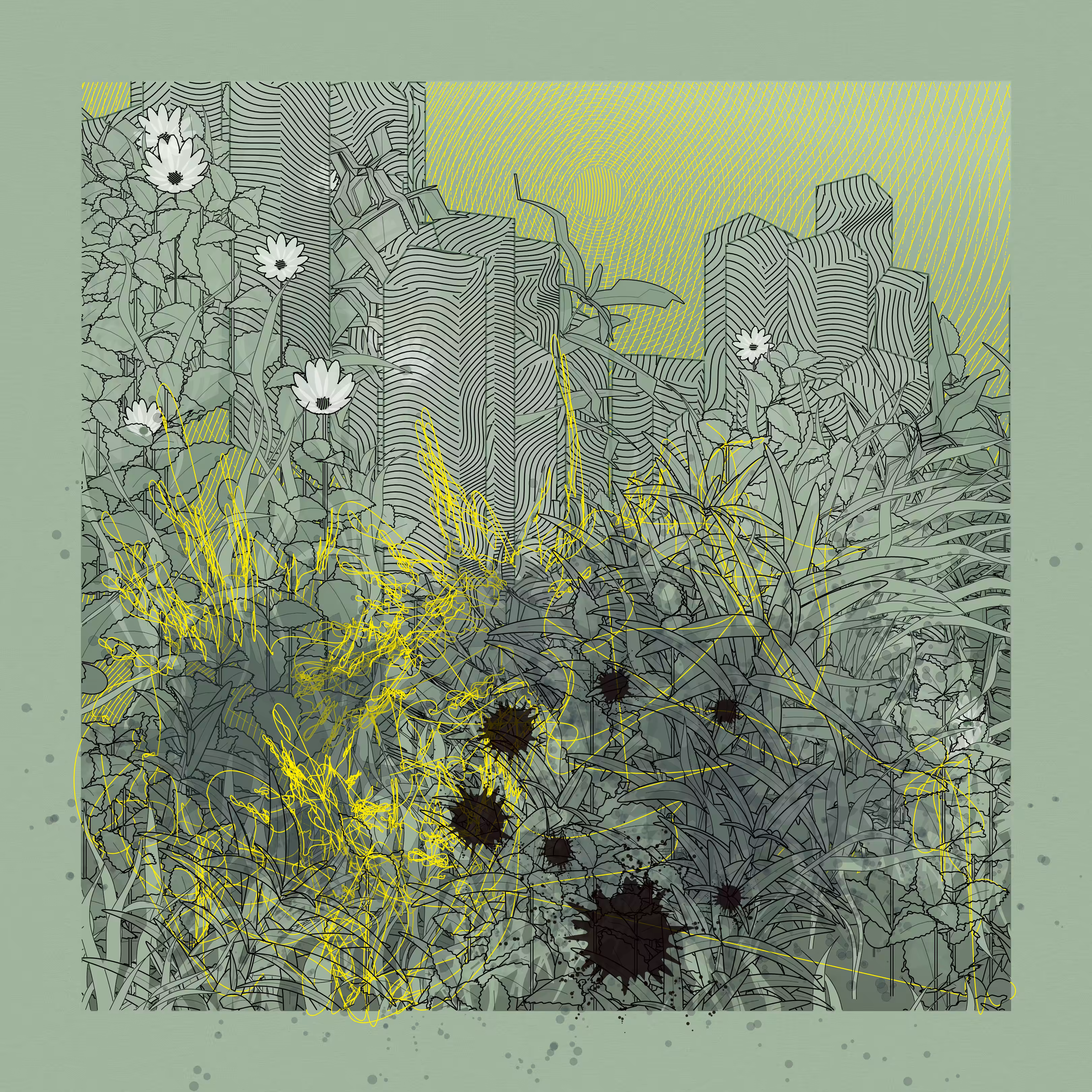 Landscape with Carbon Capture #8621