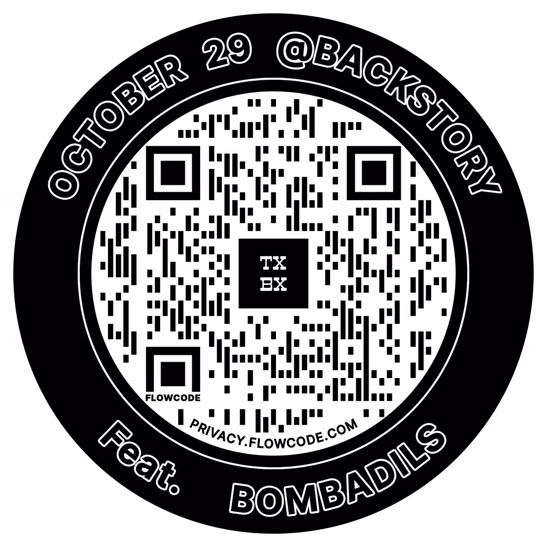 TXBX Charity Event QR 001