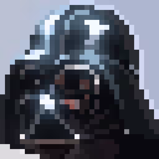 Pixel Portraits Series #006 [Darth Vader]