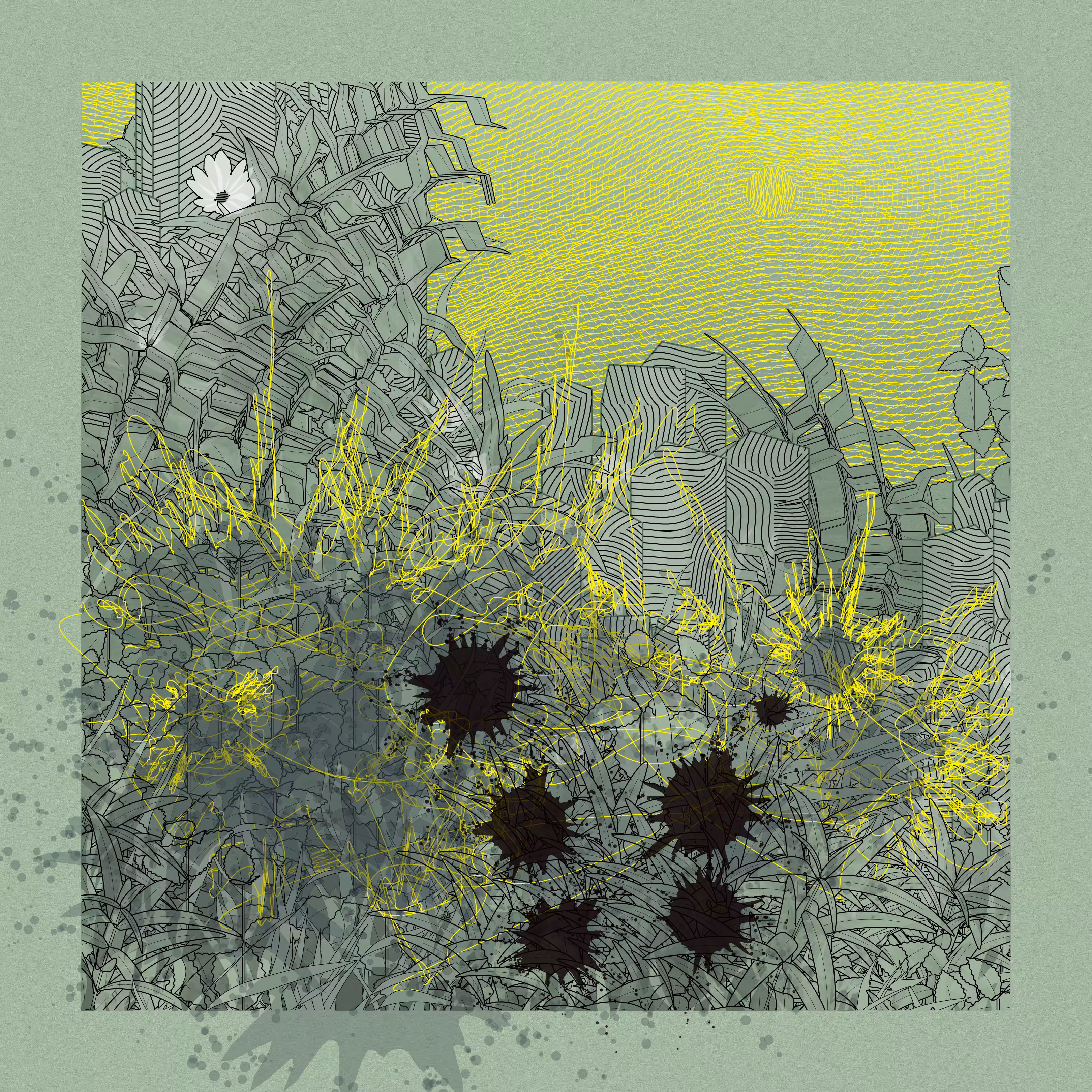 Landscape with Carbon Capture #1090