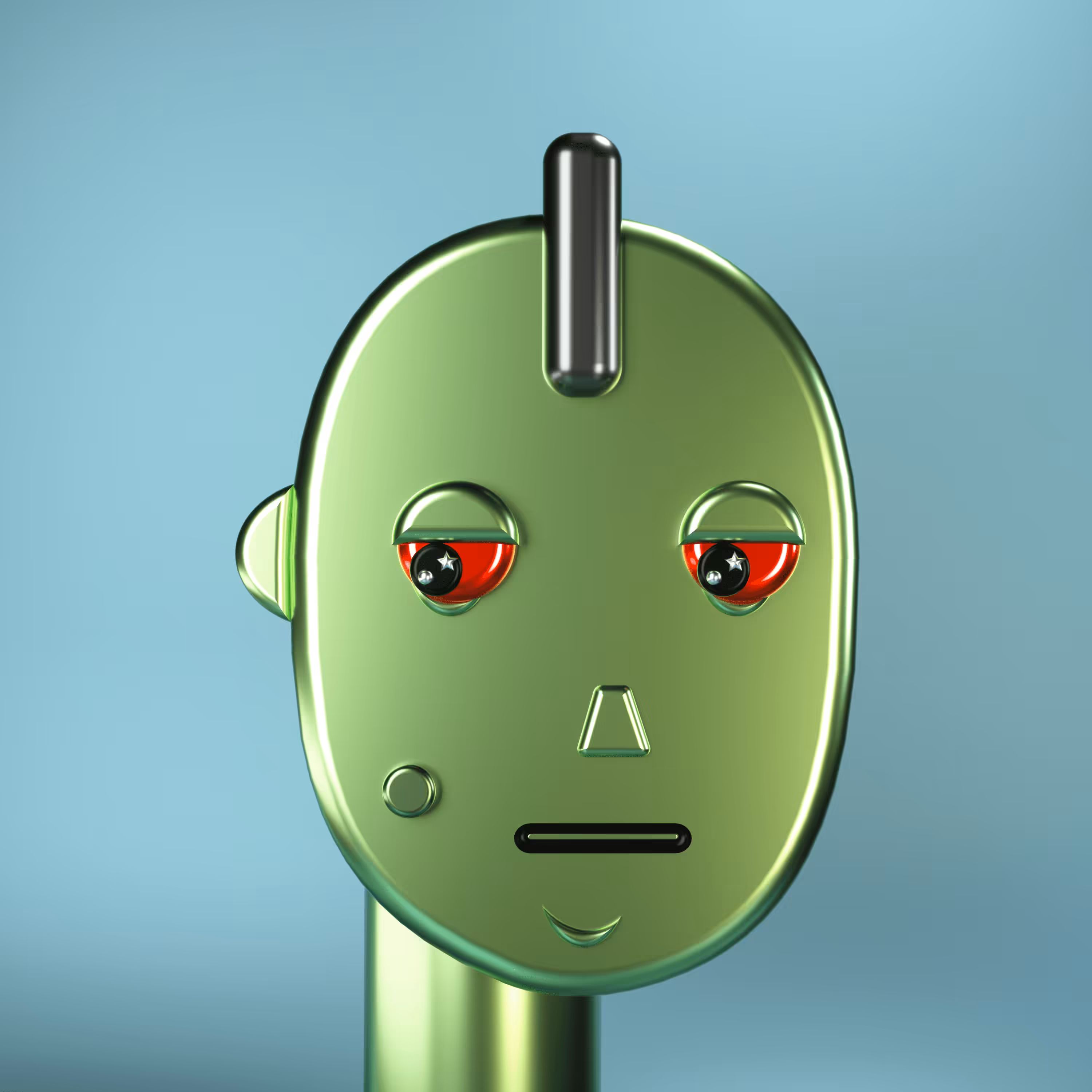 3D Chrome Punk #0510