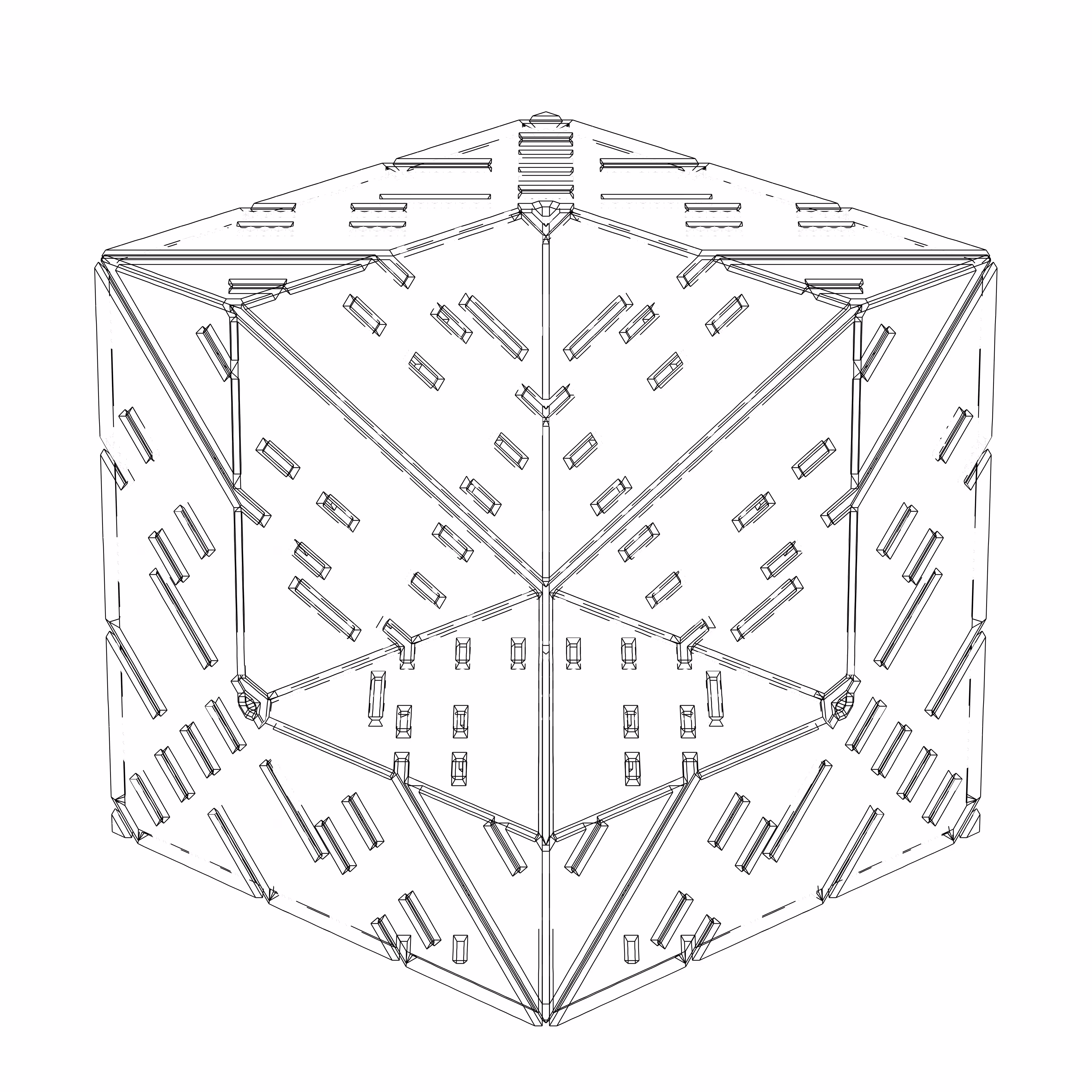 LL21 Alien Art Cube #400