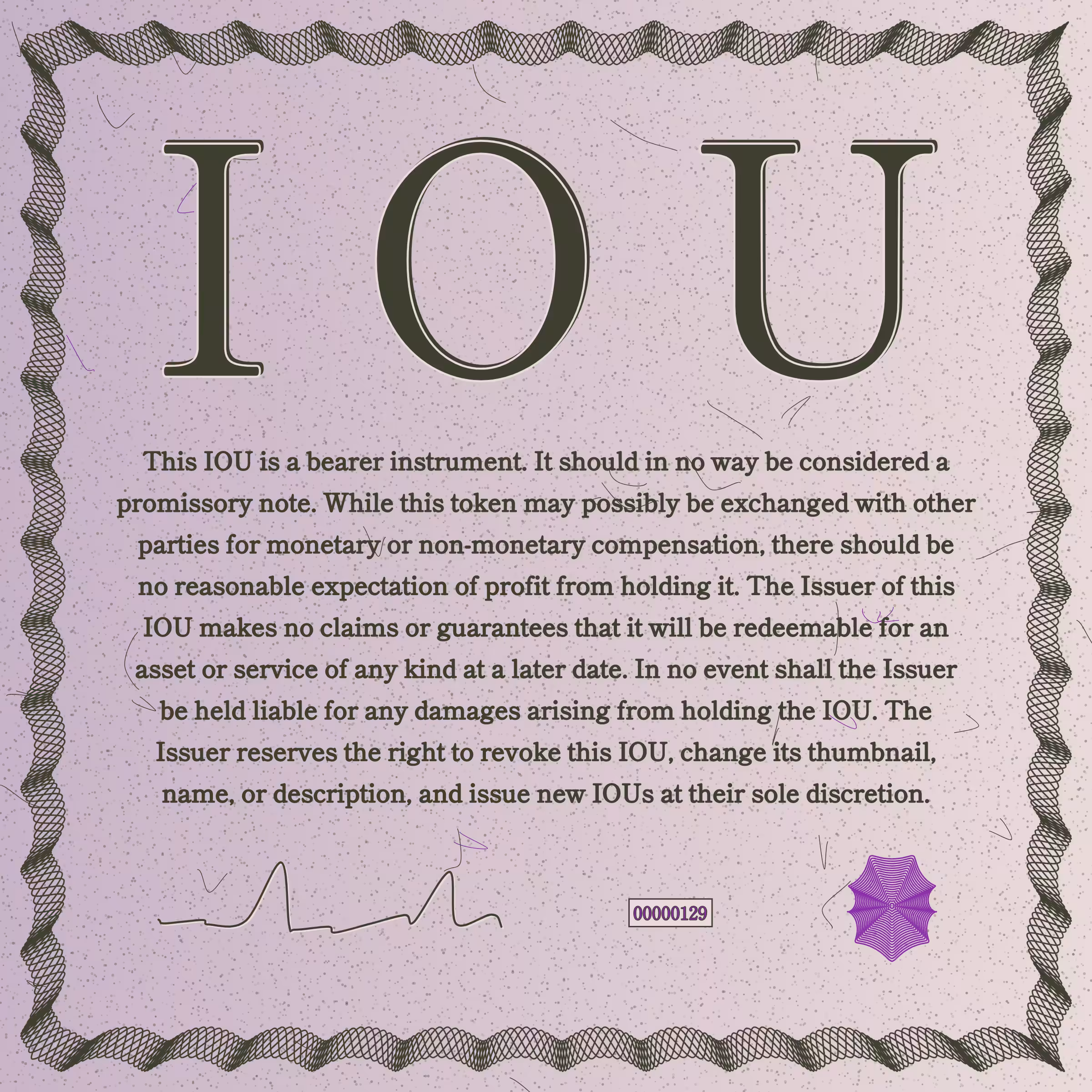 IOU #129