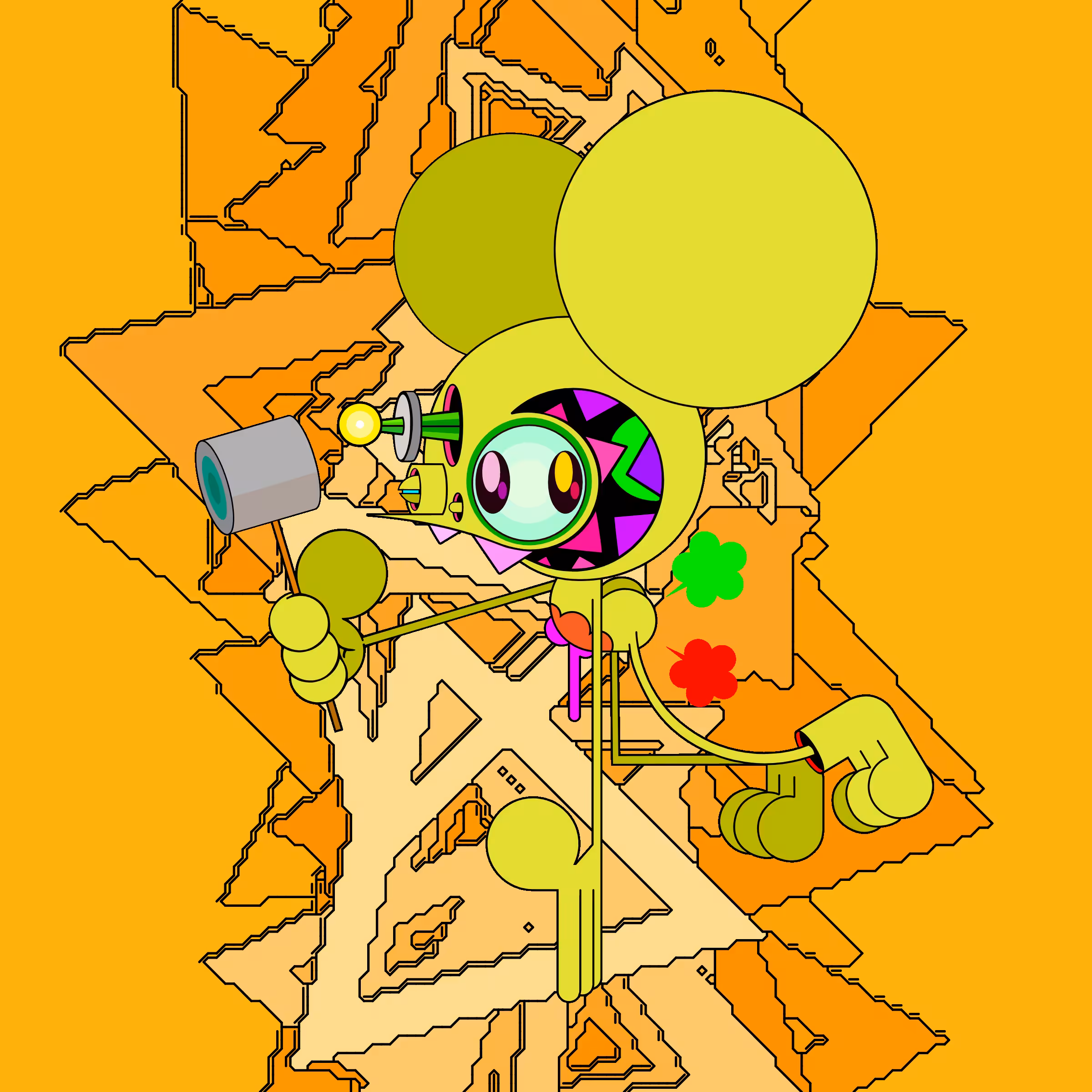 Neogen Space Monkeys #2876