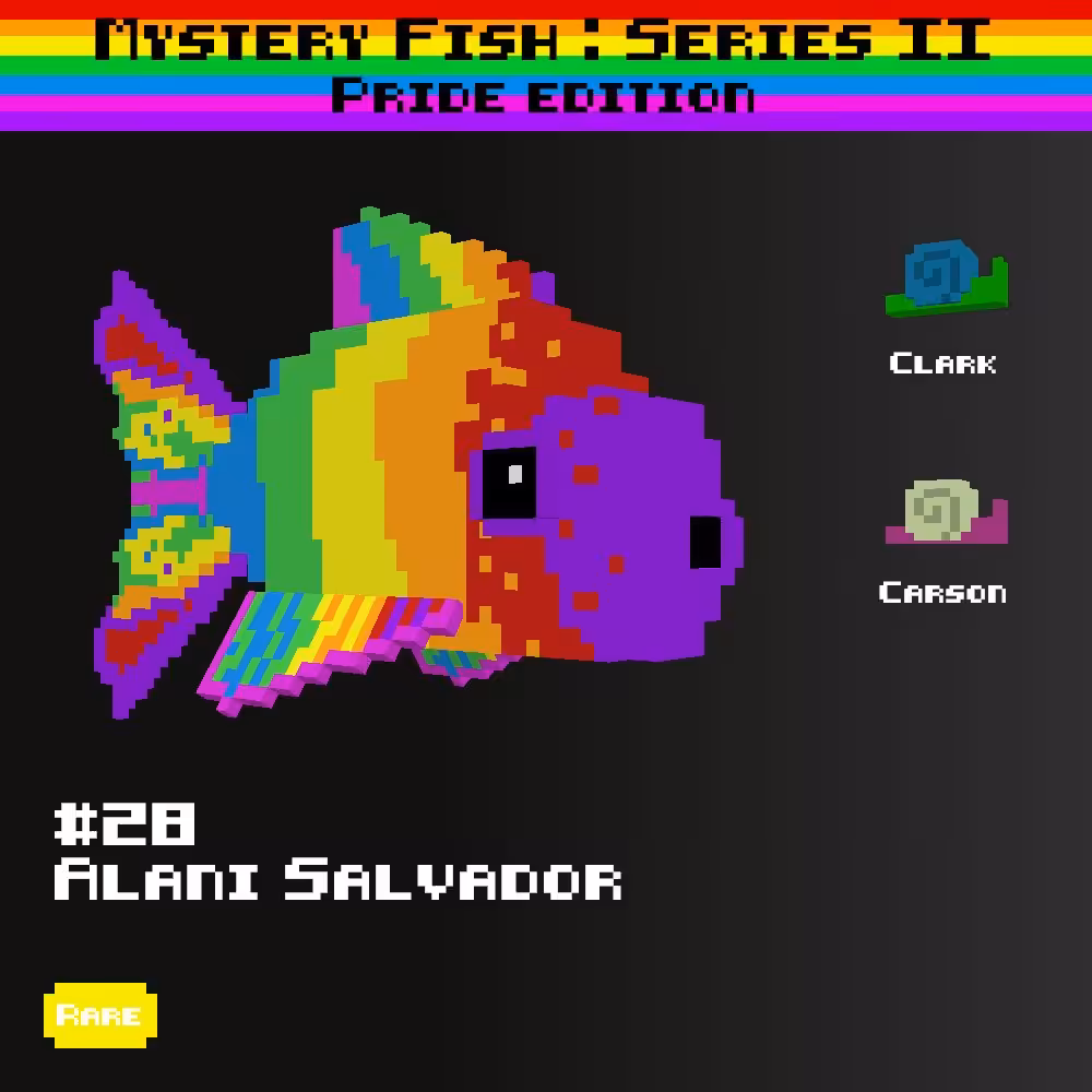 Alani Salvador :: Mystery Fish : Pride Edition #28