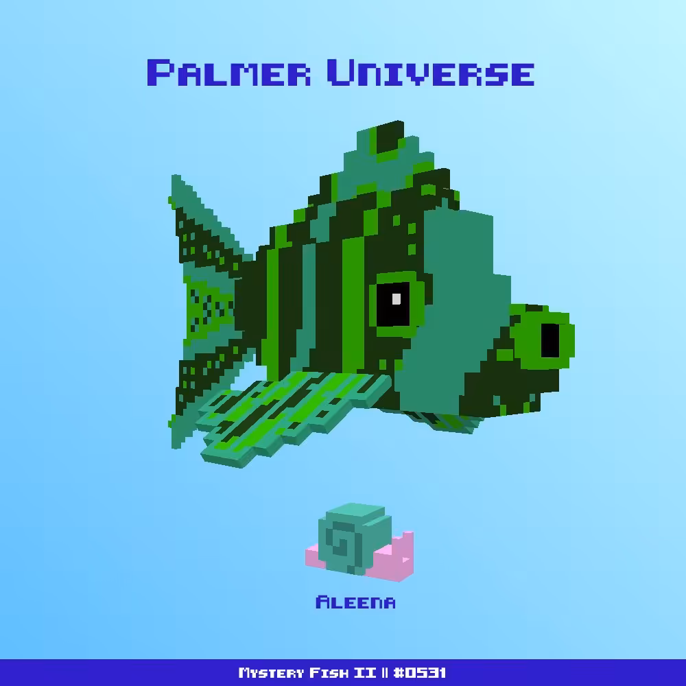 Palmer Universe :: Mystery Fish 0531/1000 