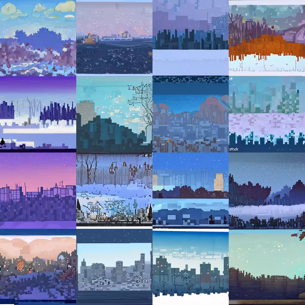 Pixel Art Landscapes