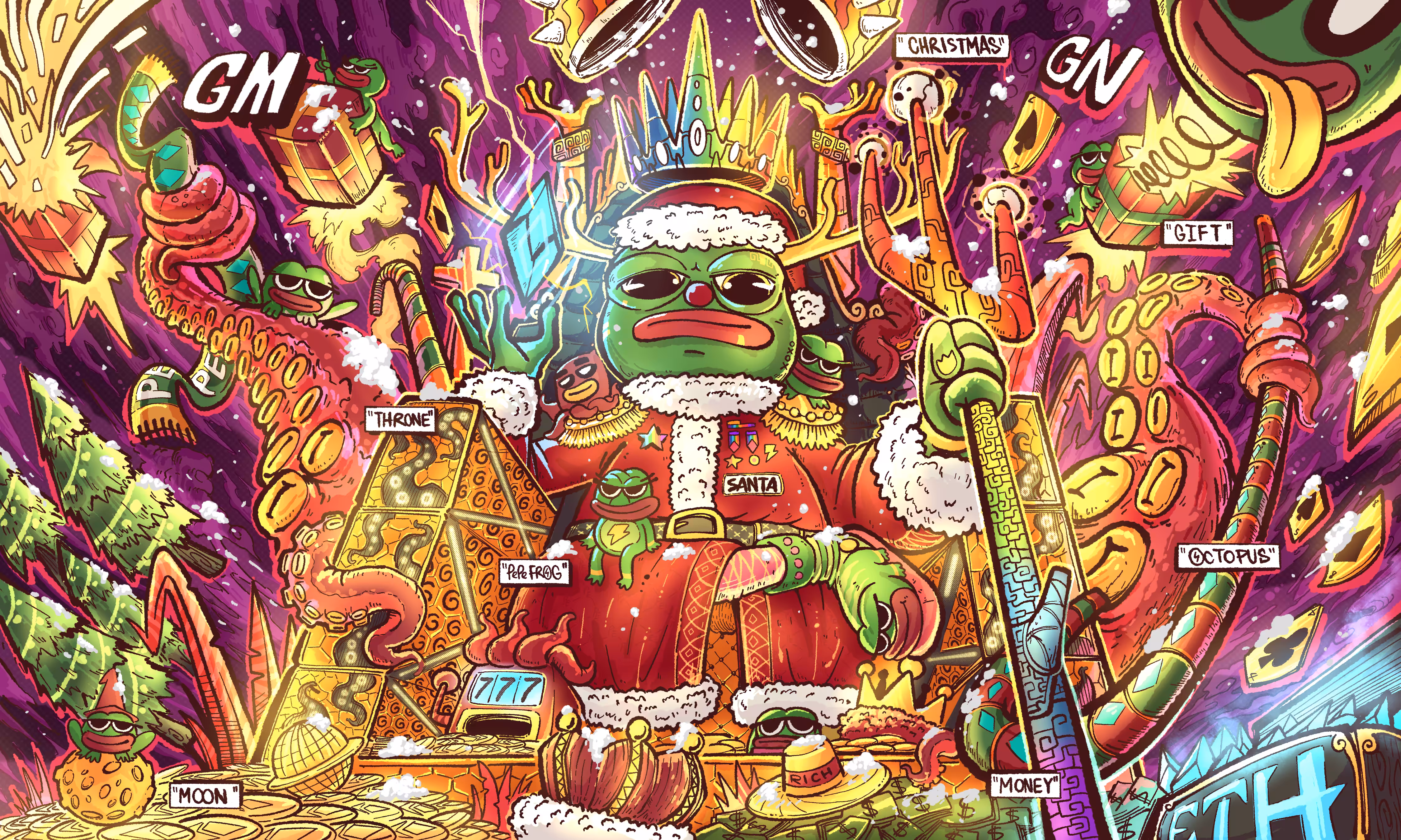 "🐸 7373 $UPER 𝕊𝔸ℕ𝕋𝔸 🎅🎅🎅"