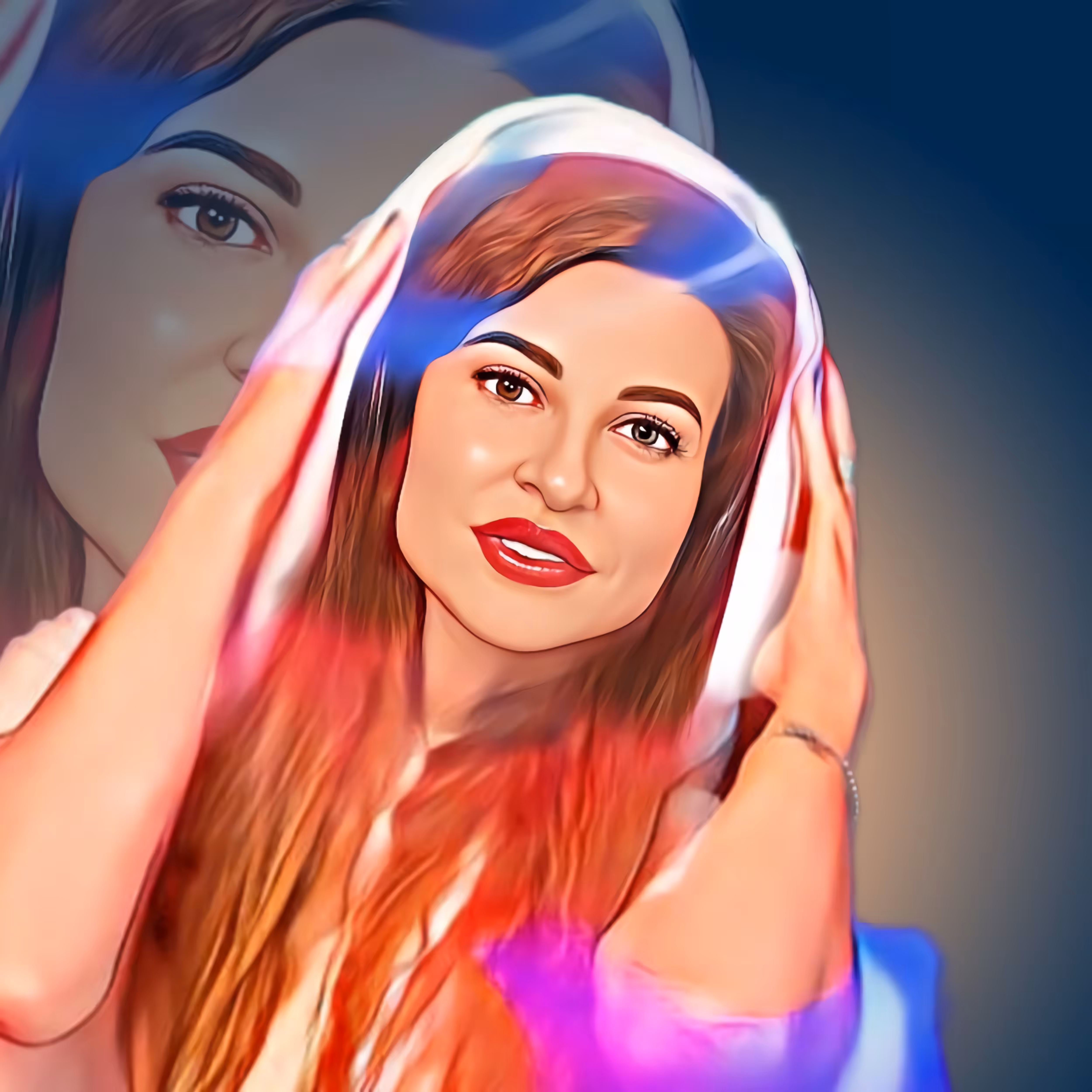 Girl with voices in her head