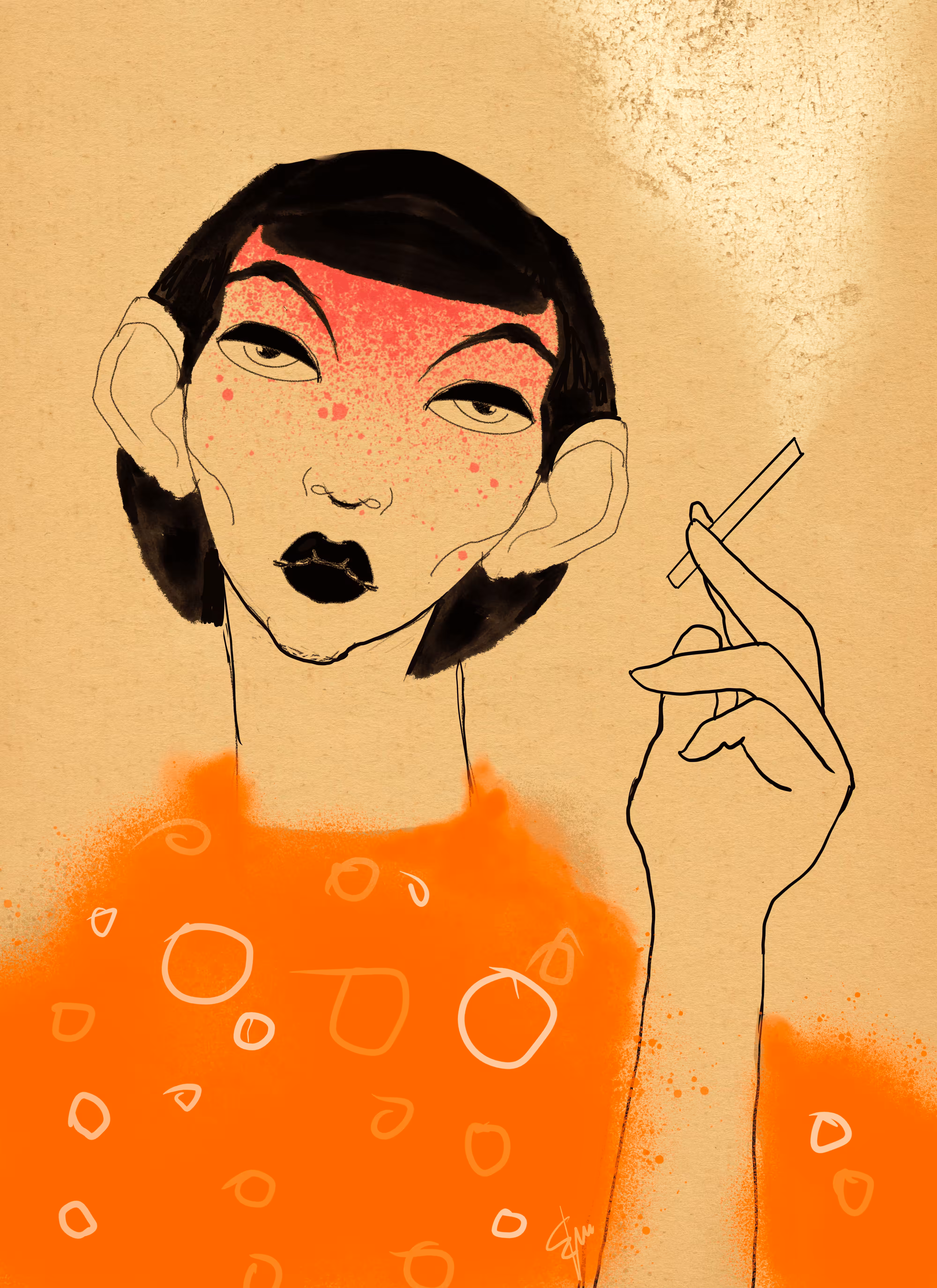 "Tangerine" 1/1