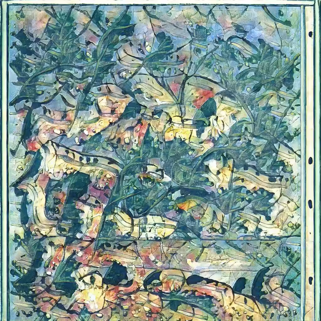 A canvas of code and algorithm