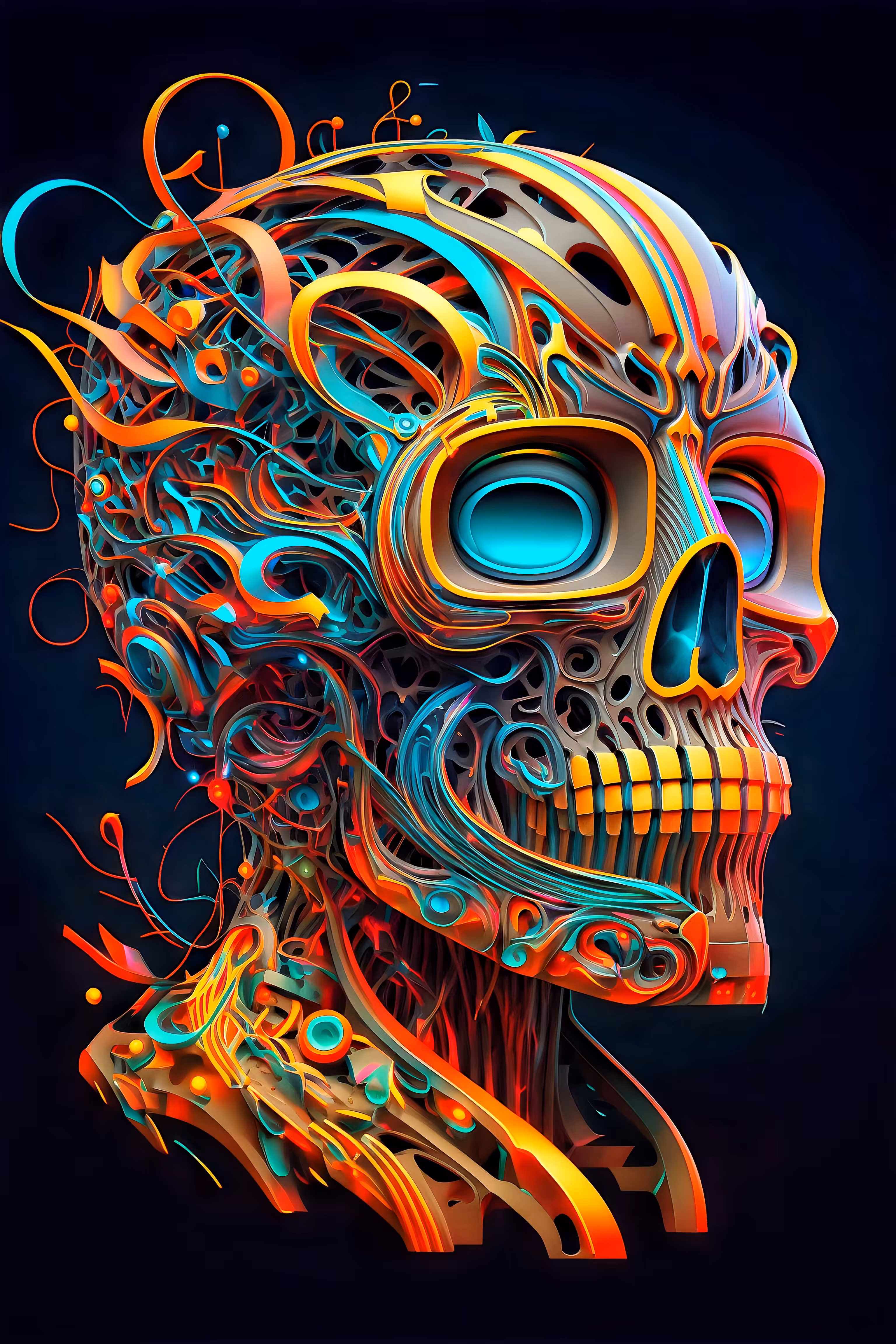 Robotic Skull #1