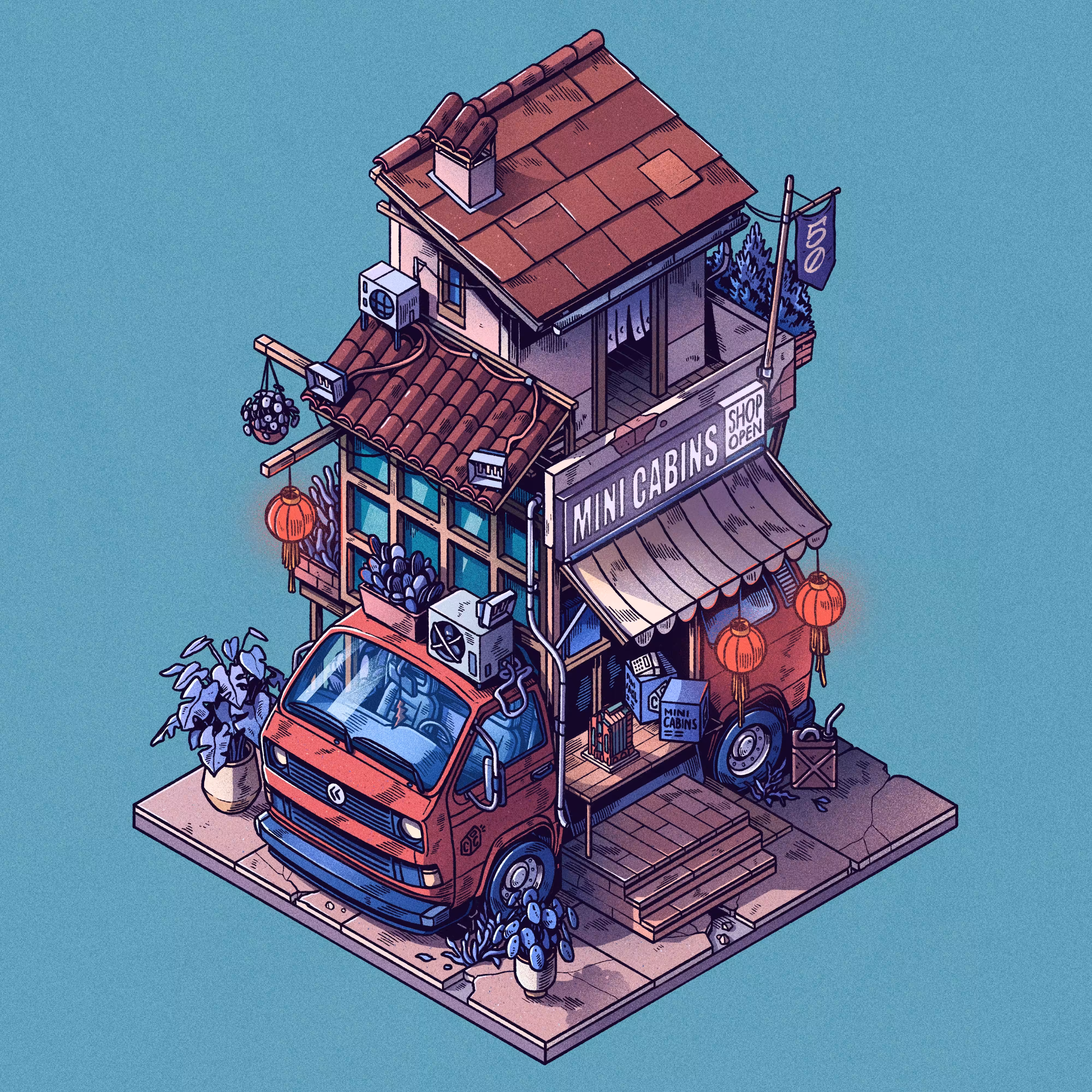 Curious Cabins #50: Caravan #465