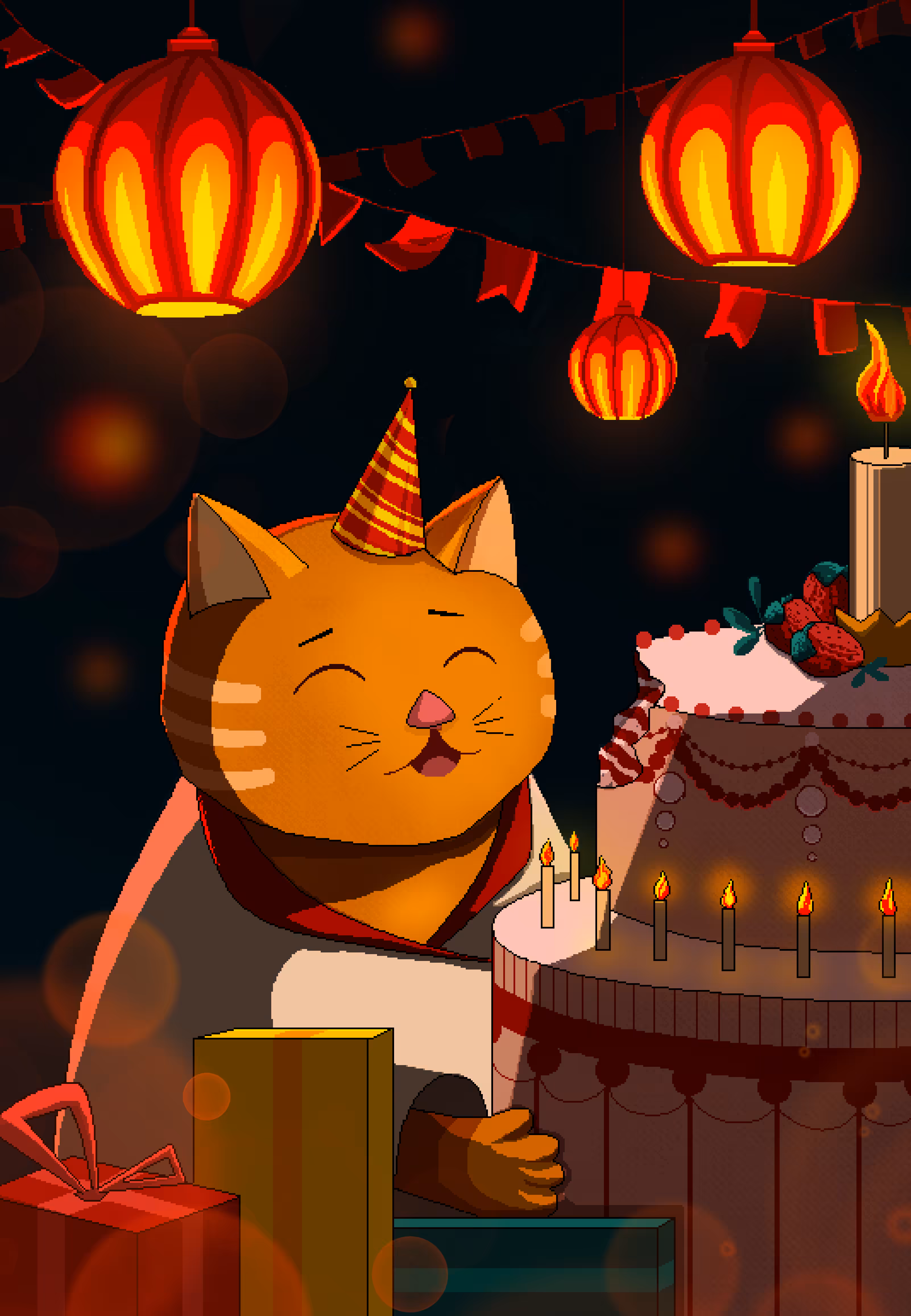 Not our world : Festive mood