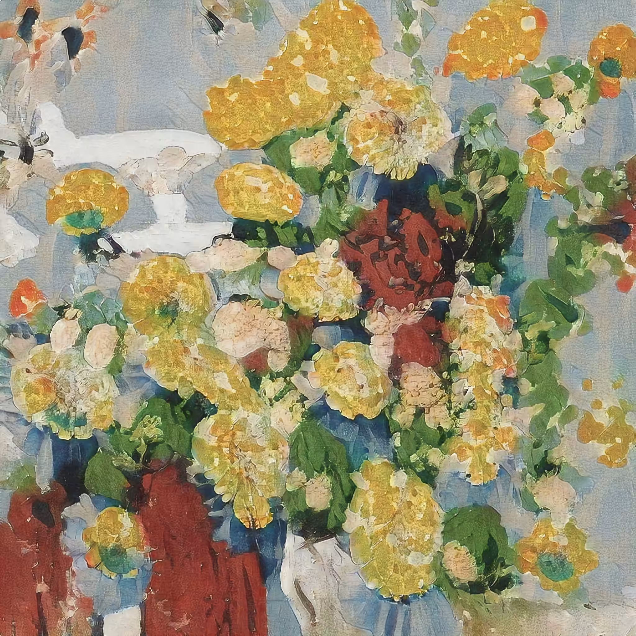 Robot's Study in Flowers 1