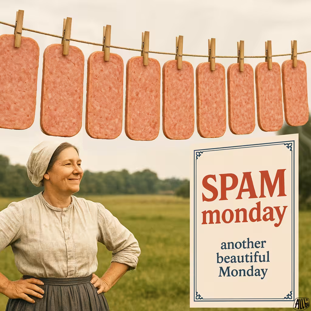 FROM SPAM TO SLOP - SPAM ART: SPAMmonday