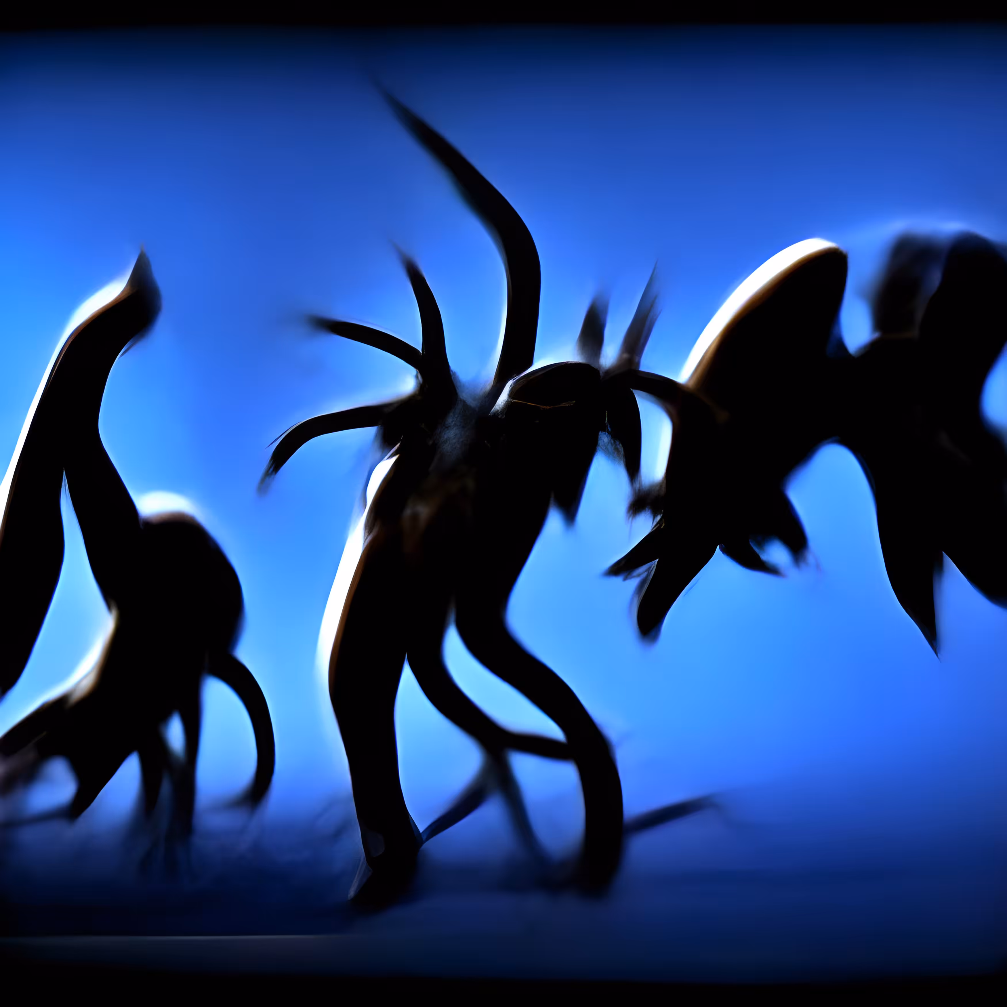 Little Blue Black Monsters III