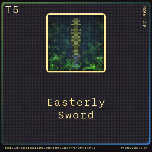 Gear for your quests - Sword #40