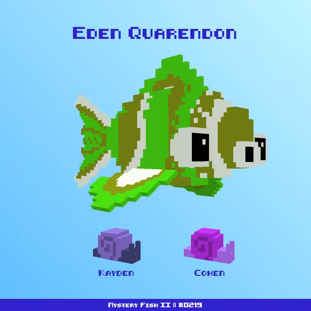 Eden Quarendon :: Mystery Fish 0219/1000 