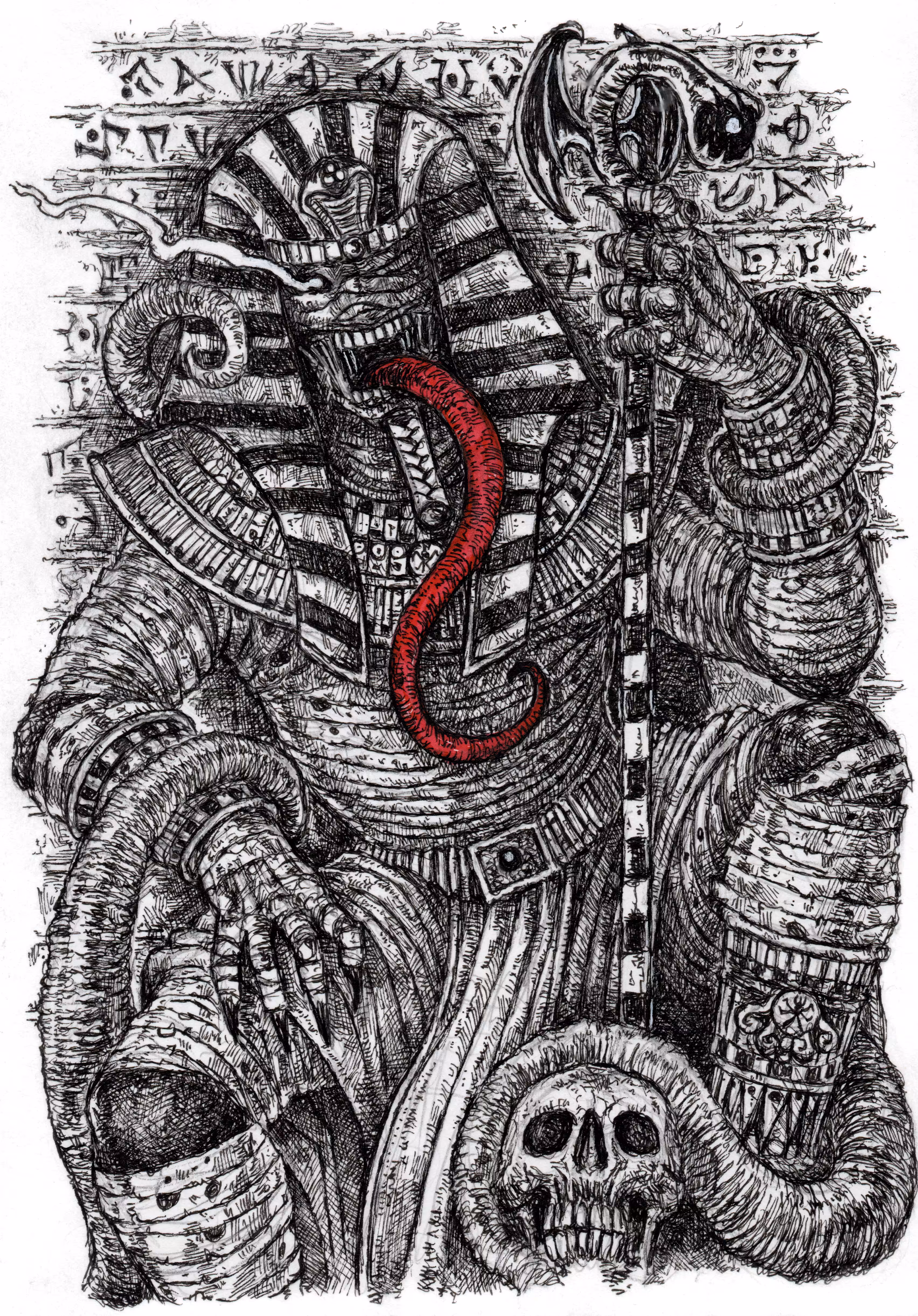 Lovecraftian Horror: Nyarlathotep "Blood pharaoh Nephren-Ka"