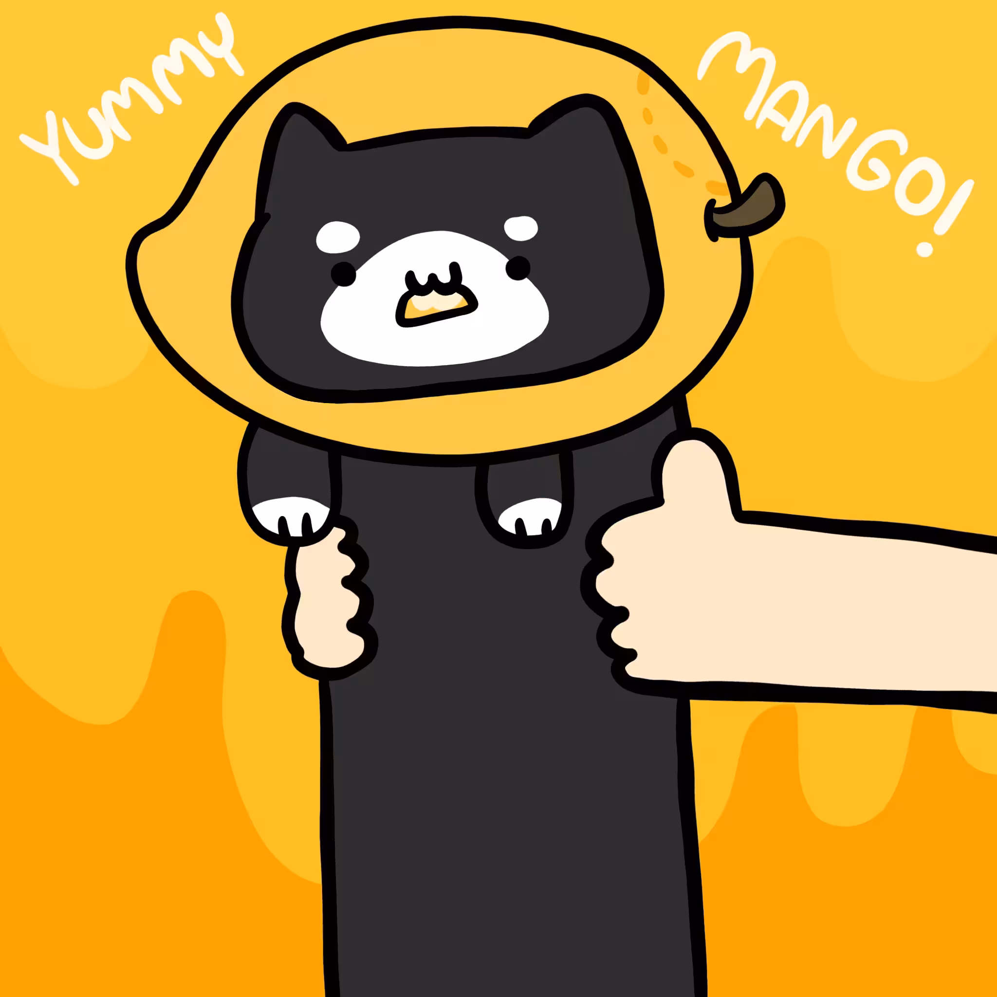 Long Long Mango Cat #0168