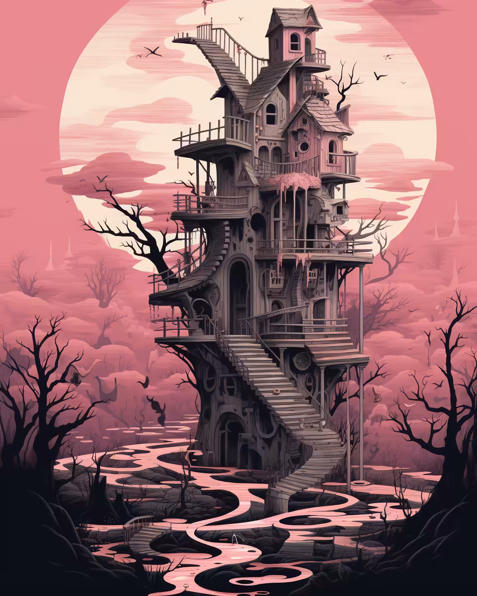 Pink house