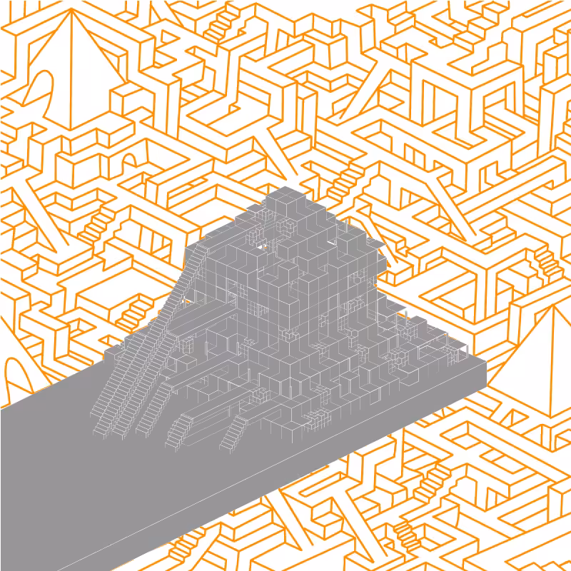 Daedalian Pyramids #140