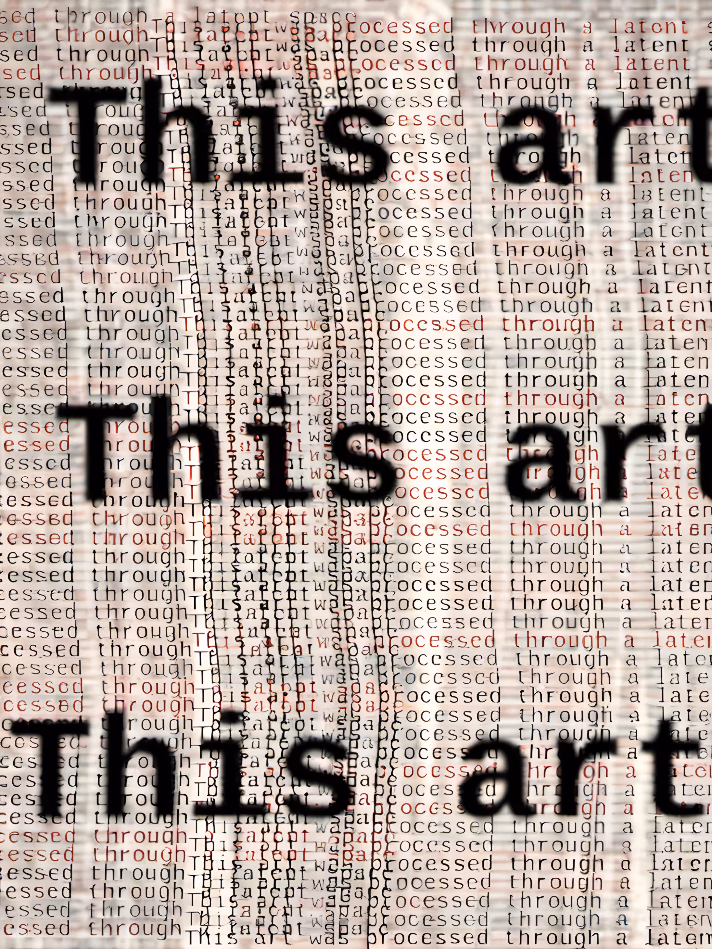 Is it AI art if a human designed it? #39