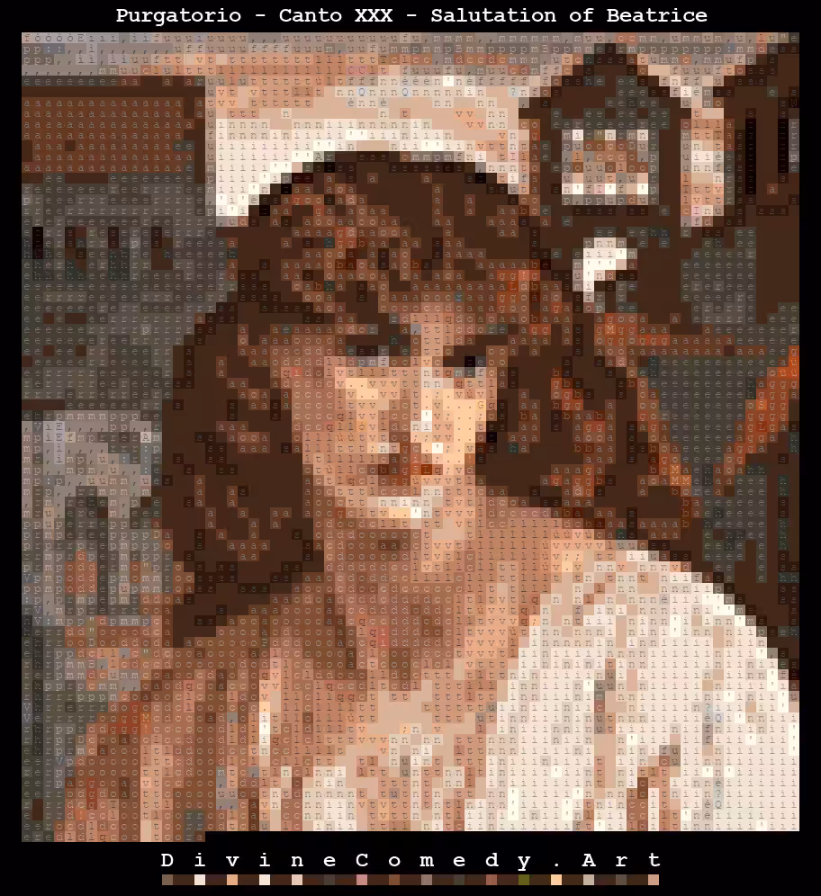 Purgatorio, XXX - Salutation of Beatrice