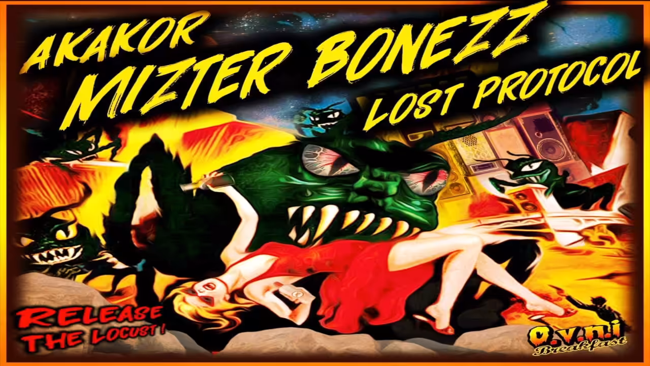 Mizter Bonezz, Akakor and Lost Protocol - Release The Locust