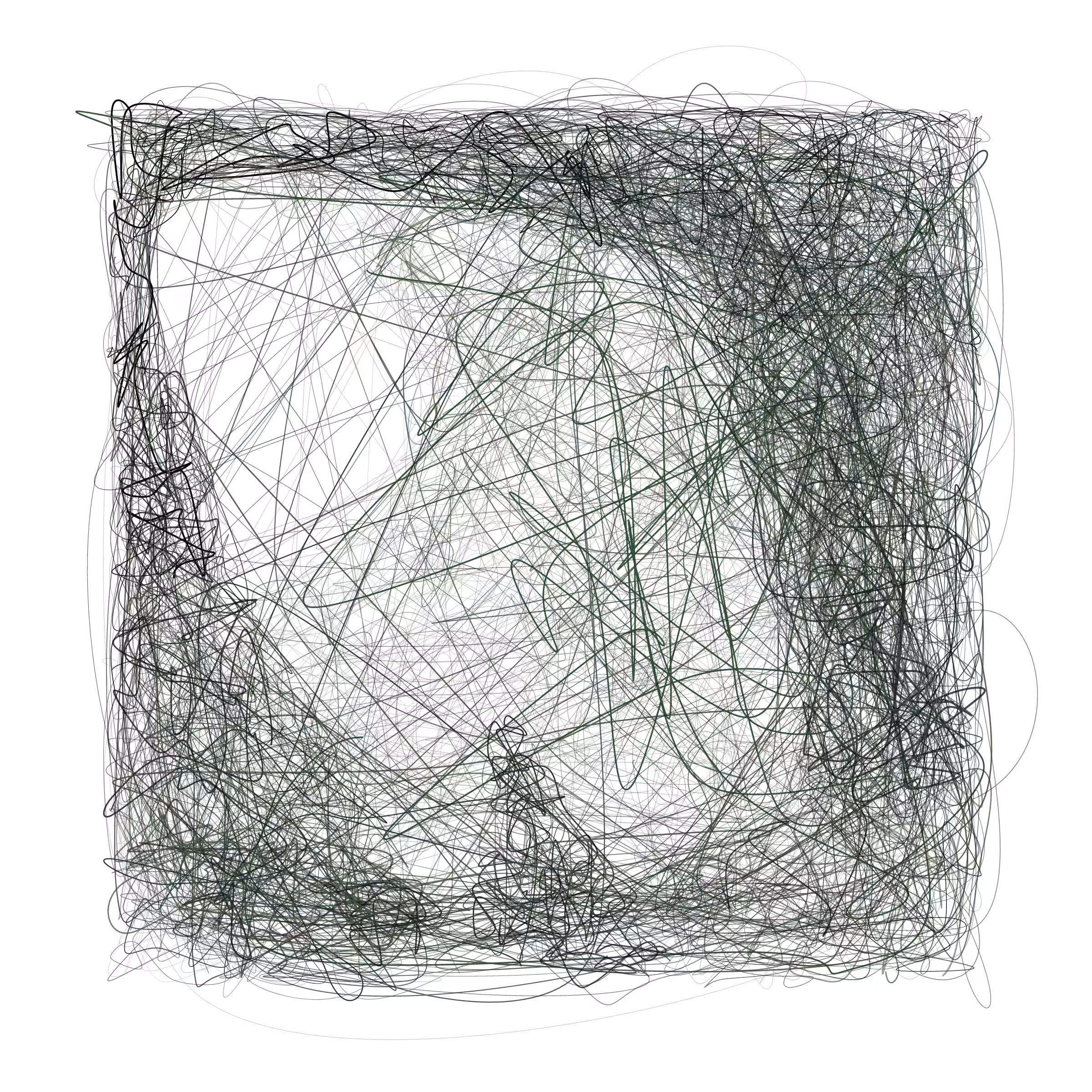 Scribbled Boundaries #331