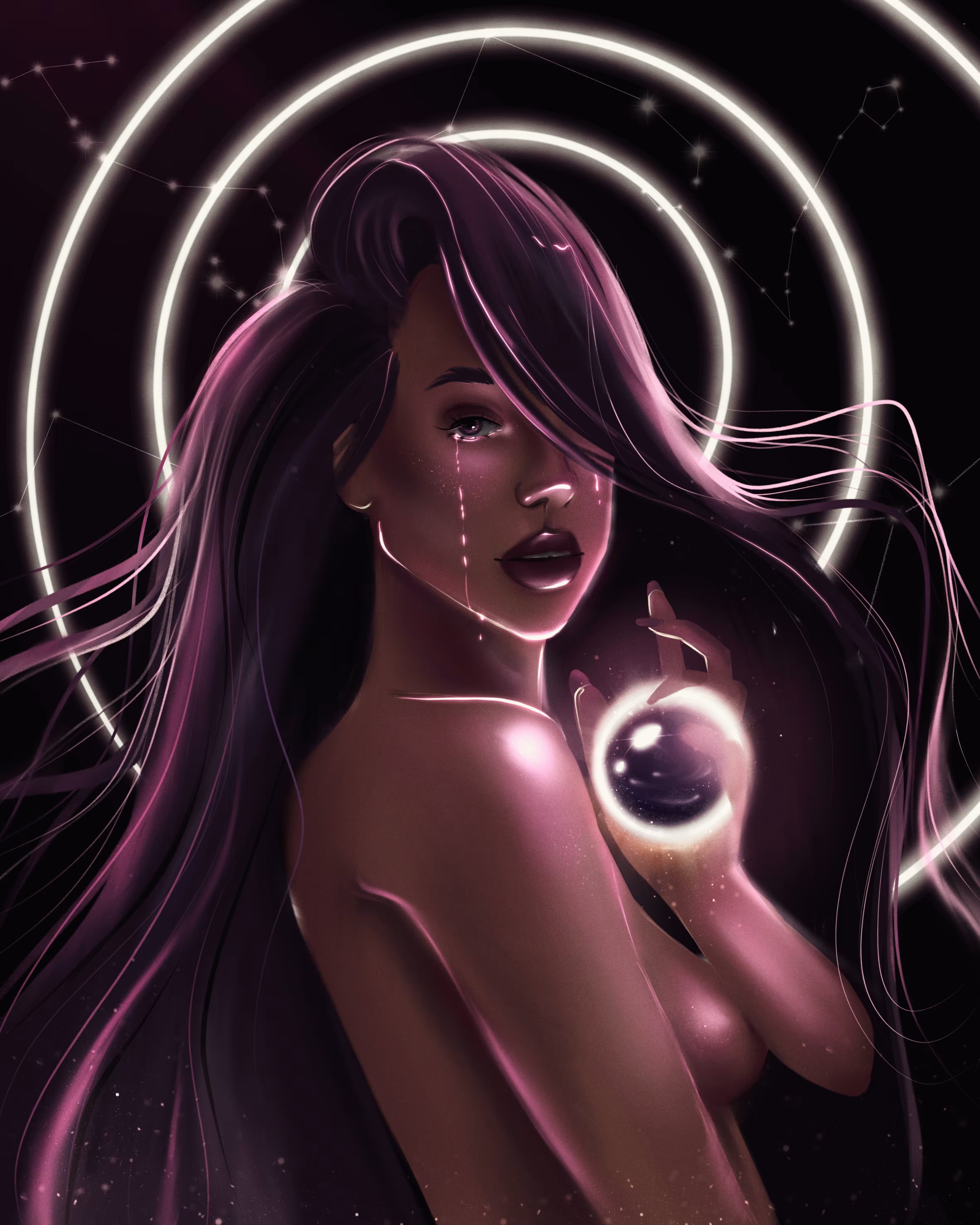 Secret of the crystal ball.