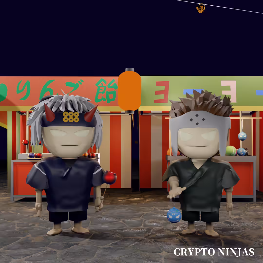 CRYPTO NINJAS SAIZO&SASUKE in MATSURI