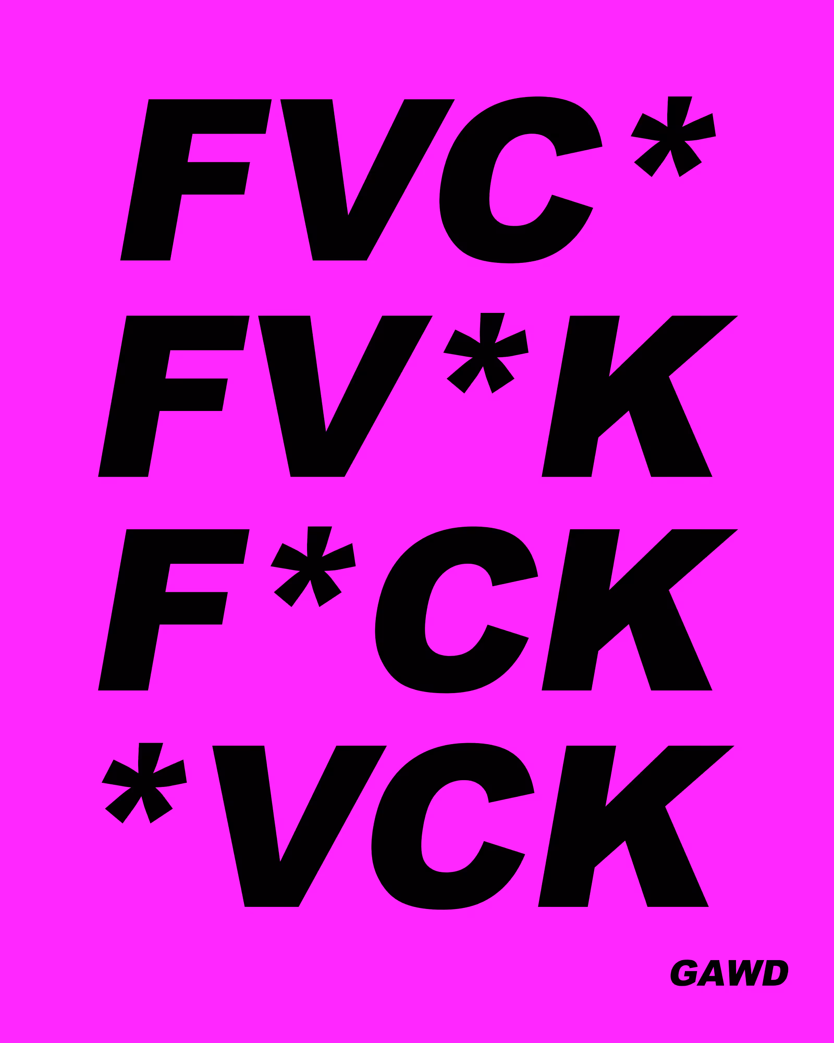 FVCK, FOUR TIMES #020