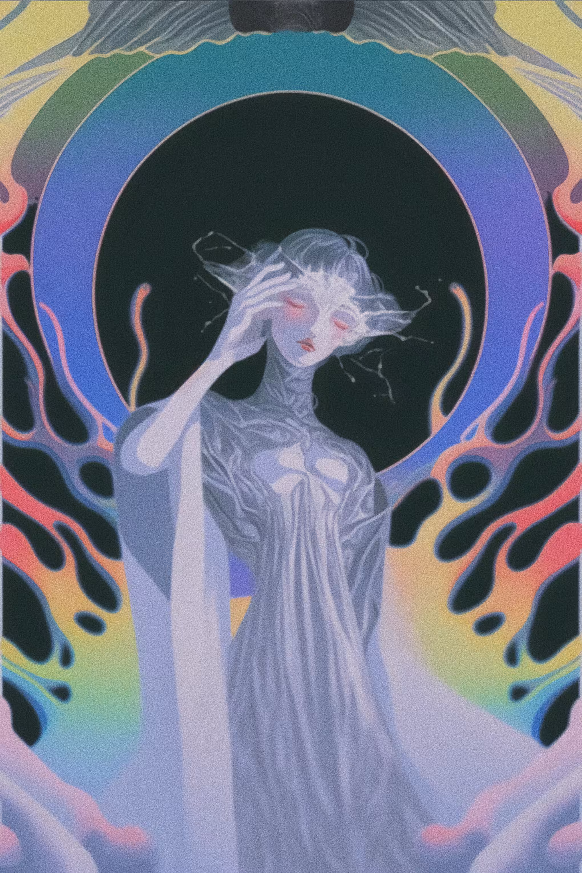The Turquoise Prismatic Angel