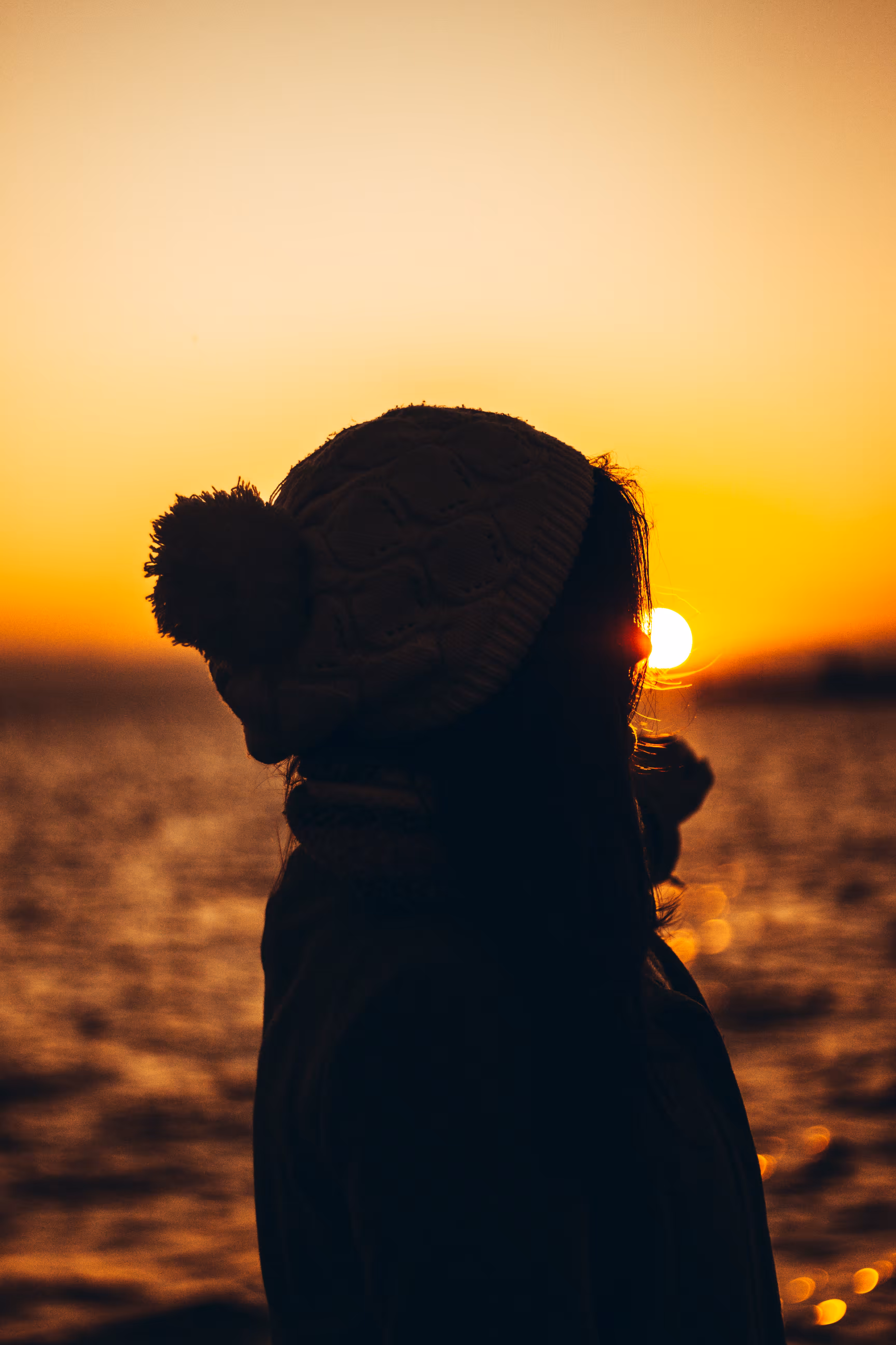 Sunset admirer
