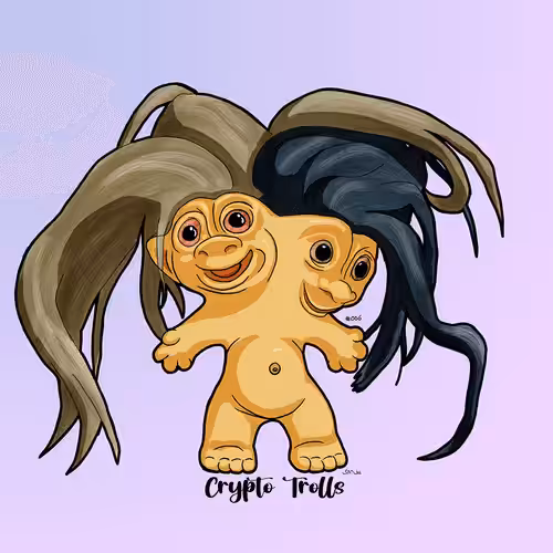 Crypto Troll #006 - The Two-Headed Troll