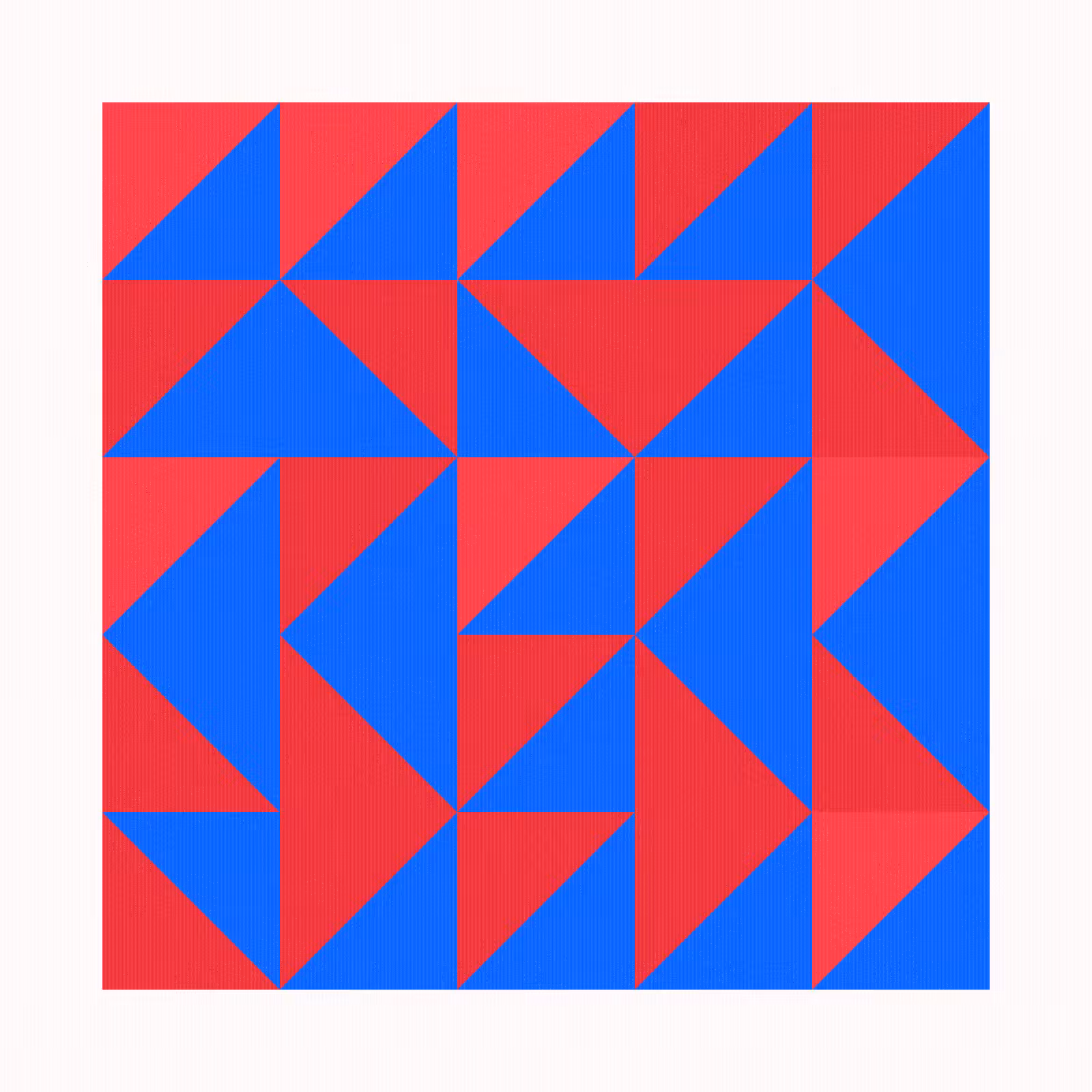 Triangle Pattern II #8