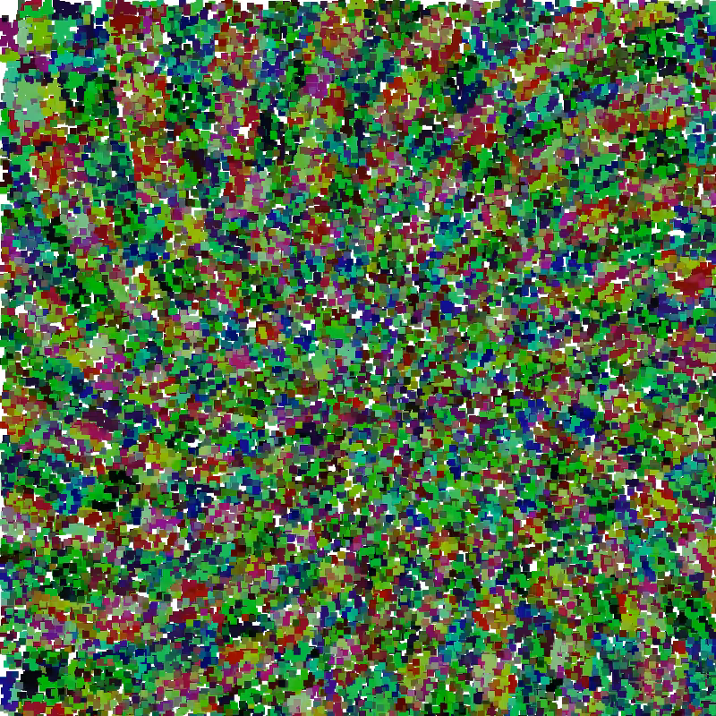 Mosaic or stained glass drops #51