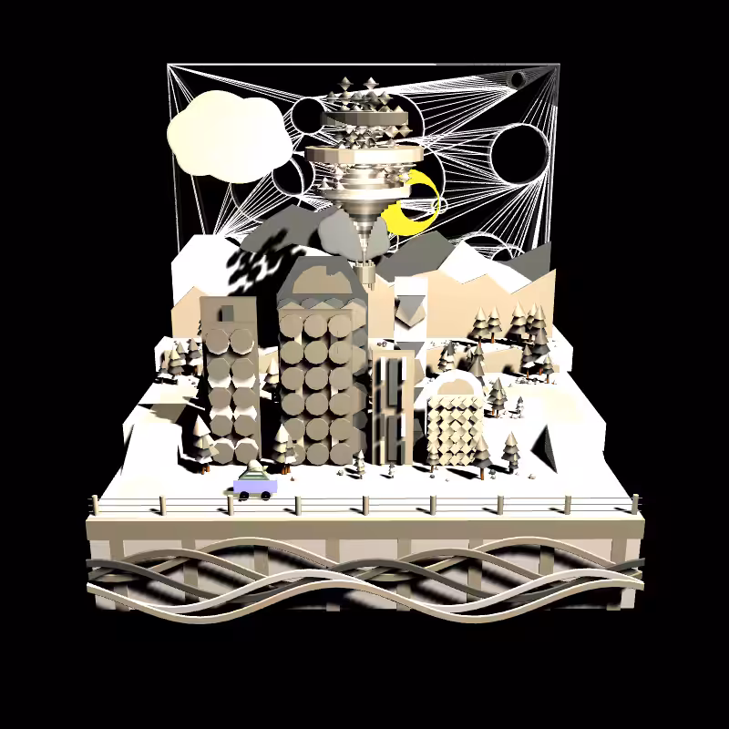 Paper Art 3D #221