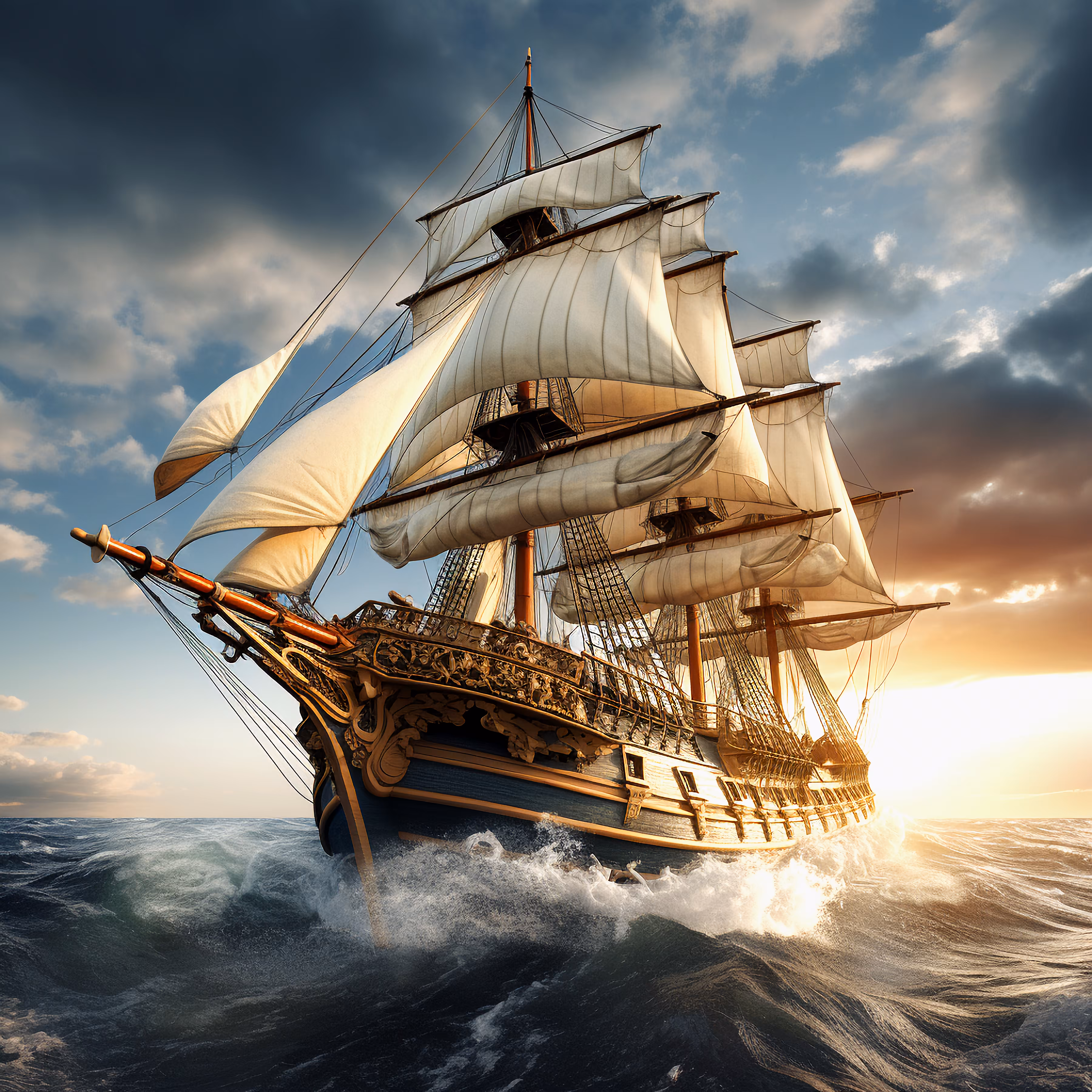 Sailing ship 