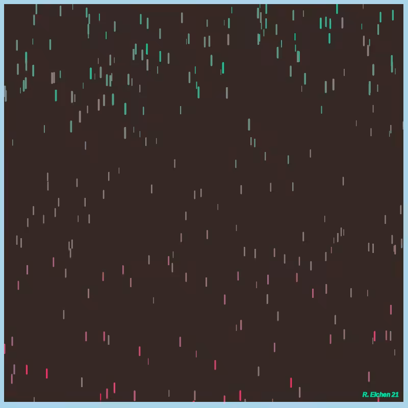 Rainfall in the dark #3