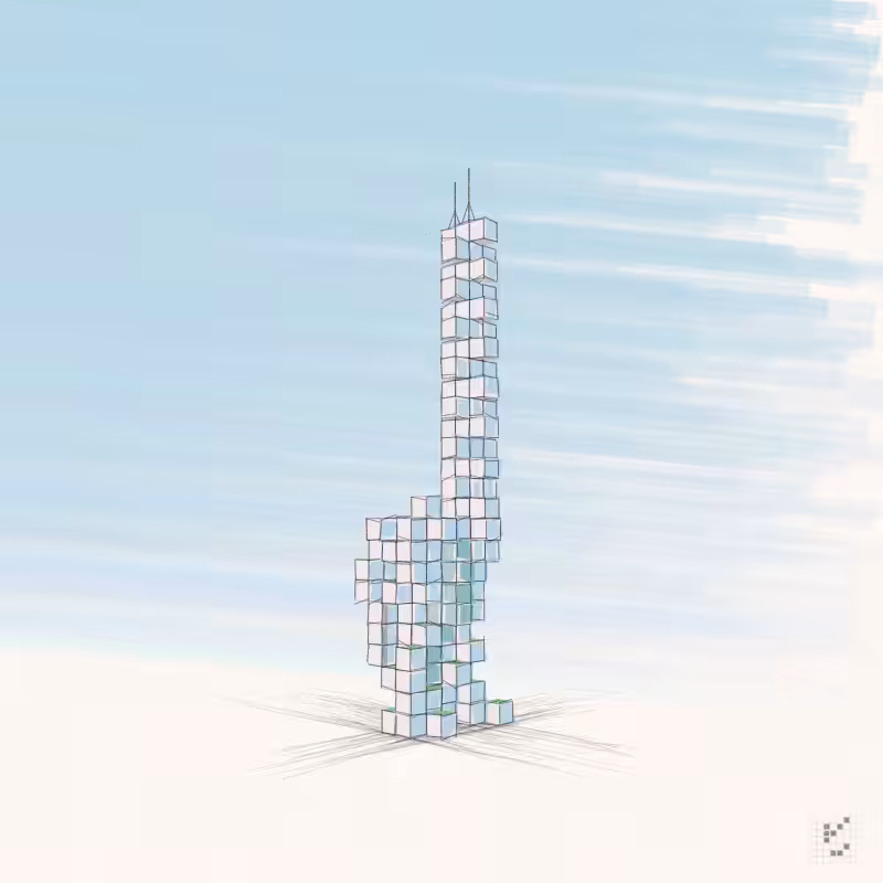 Cellular Skyscrapers #30